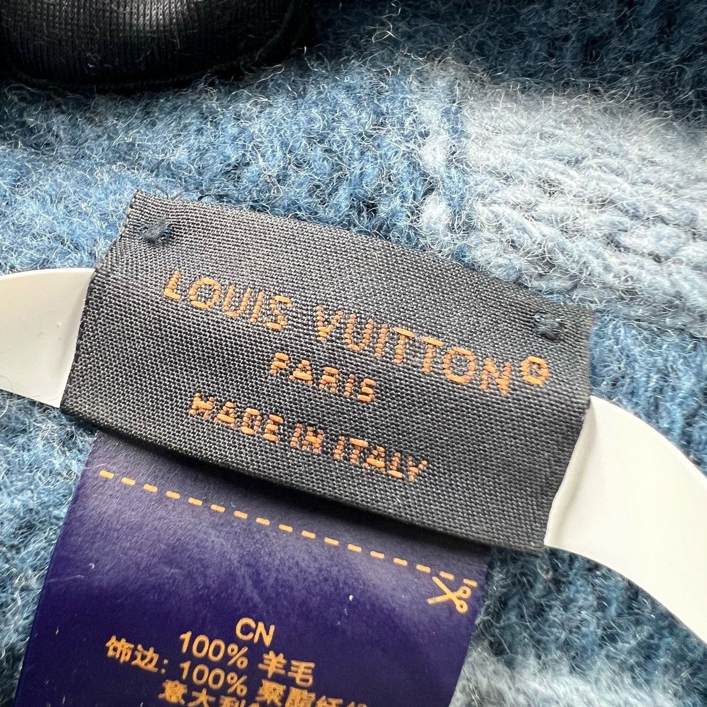 Louis Vuitton Louis Vuitton Checkered Beaded Logo Knit Hat Size ONE SIZE - 4 Thumbnail