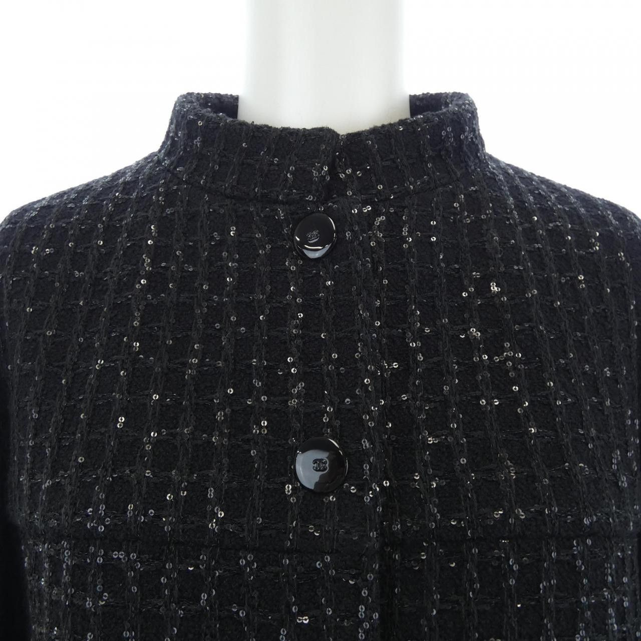 Chanel Chanel Chanel LOOK49 Jacket Textile Outerwear P78865V70888 DUTY FREE for USA Size ONE SIZE - 6 Thumbnail