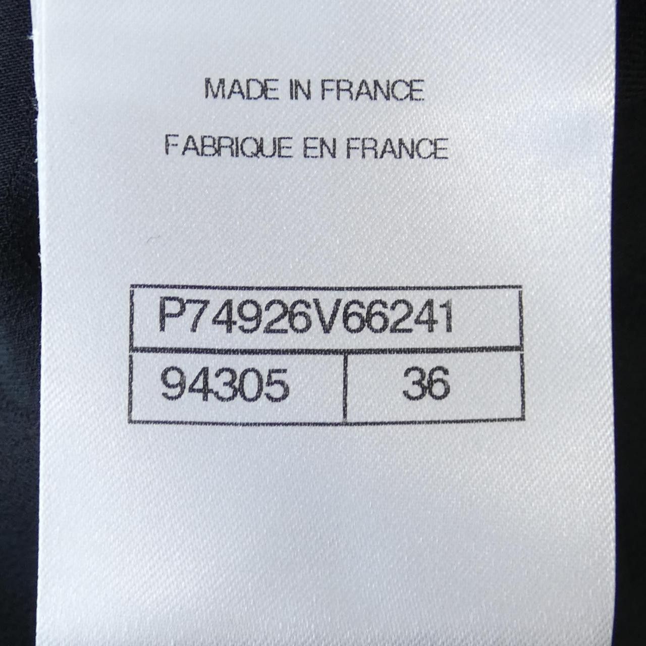 Chanel Chanel Chanel Collarless Jacket Textile Outerwear P74926V66241 DUTY FREE for USA Size ONE SIZE - 4 Thumbnail