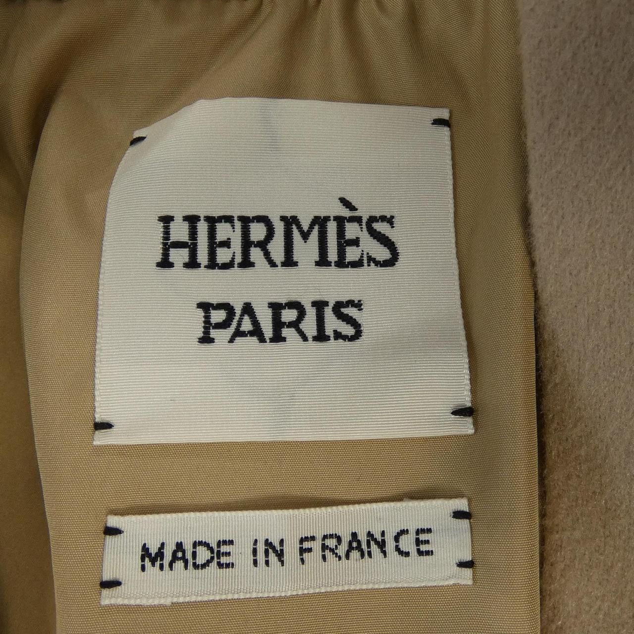 Hermes Hermes Hermes Short Puffer Coat Cashmere Down Jacket Textile Outerwear DUTY FREE for USA Size ONE SIZE - 4 Thumbnail