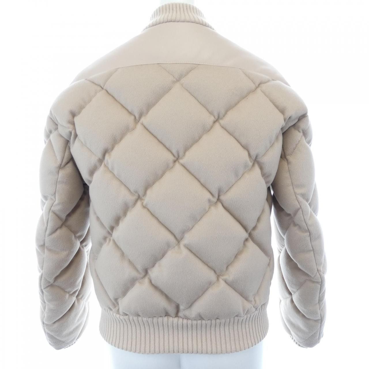 Hermes Hermes Hermes Short Puffer Coat Cashmere Down Jacket Textile Outerwear DUTY FREE for USA Size ONE SIZE - 2 Thumbnail