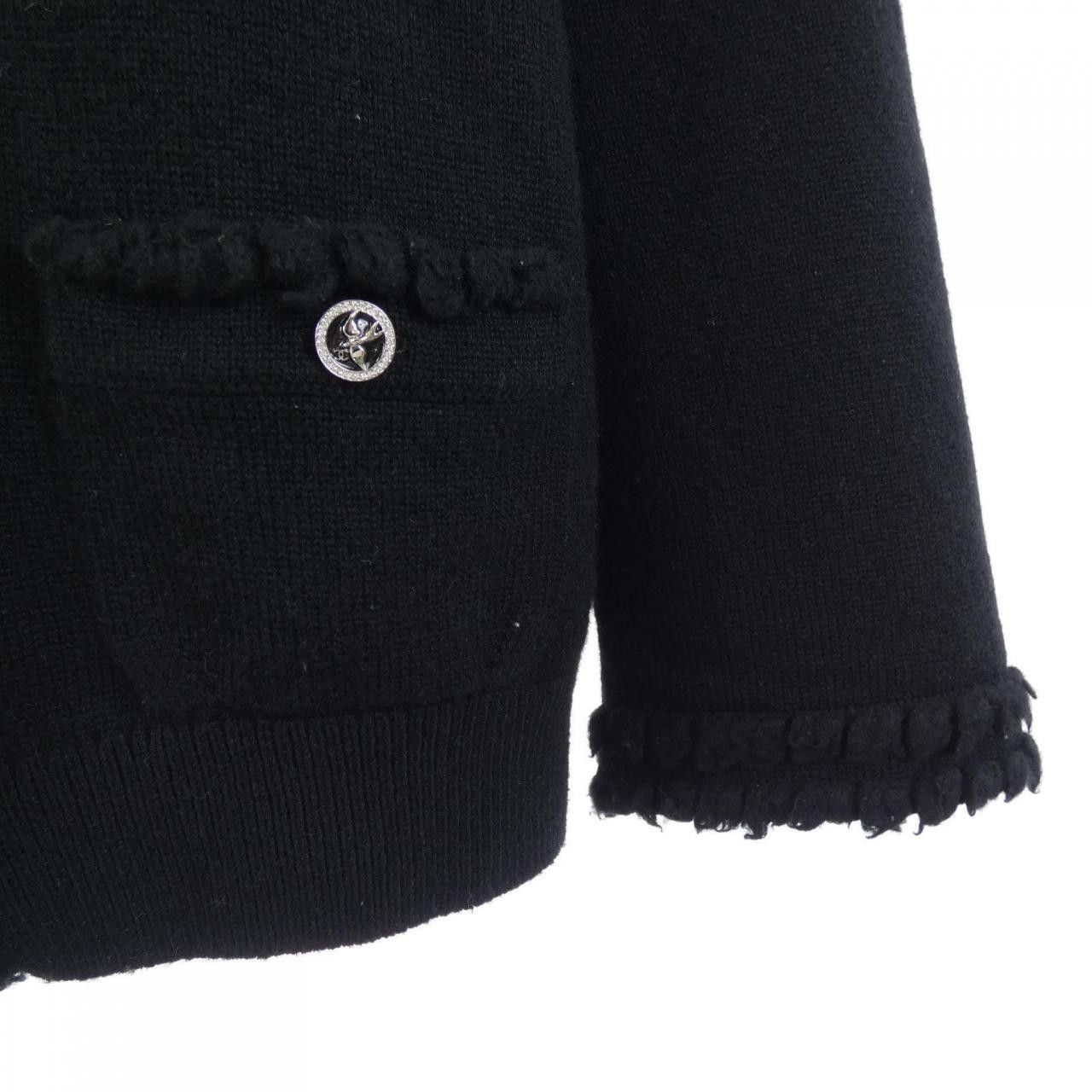 Chanel Chanel Chanel Cashmere Cardigan Textile Tops P79490K11499 DUTY FREE for USA Size ONE SIZE - 7 Thumbnail