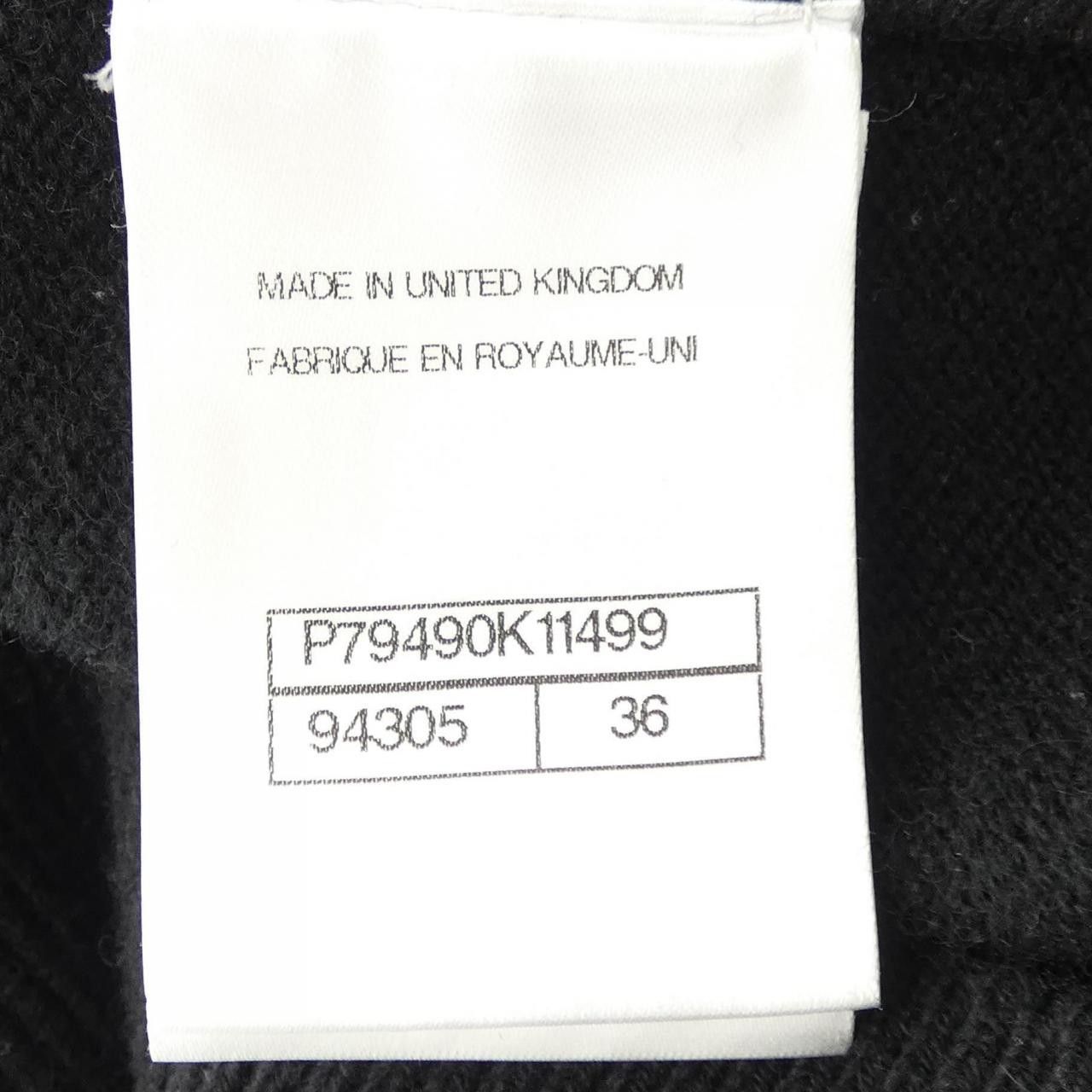 Chanel Chanel Chanel Cashmere Cardigan Textile Tops P79490K11499 DUTY FREE for USA Size ONE SIZE - 4 Thumbnail