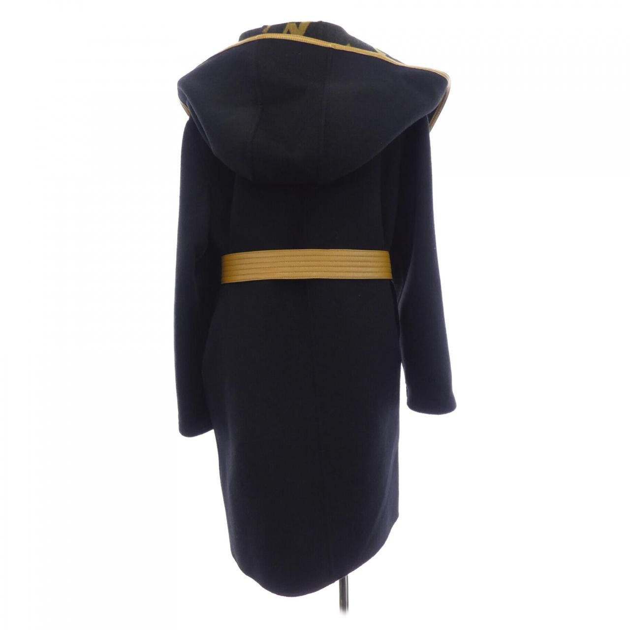 Louis Vuitton Louis Vuitton Louis Vuitton Wrap Coat Wool Coat Textile Outerwear FHCO43NUV DUTY FREE for USA Size ONE SIZE - 2 Thumbnail