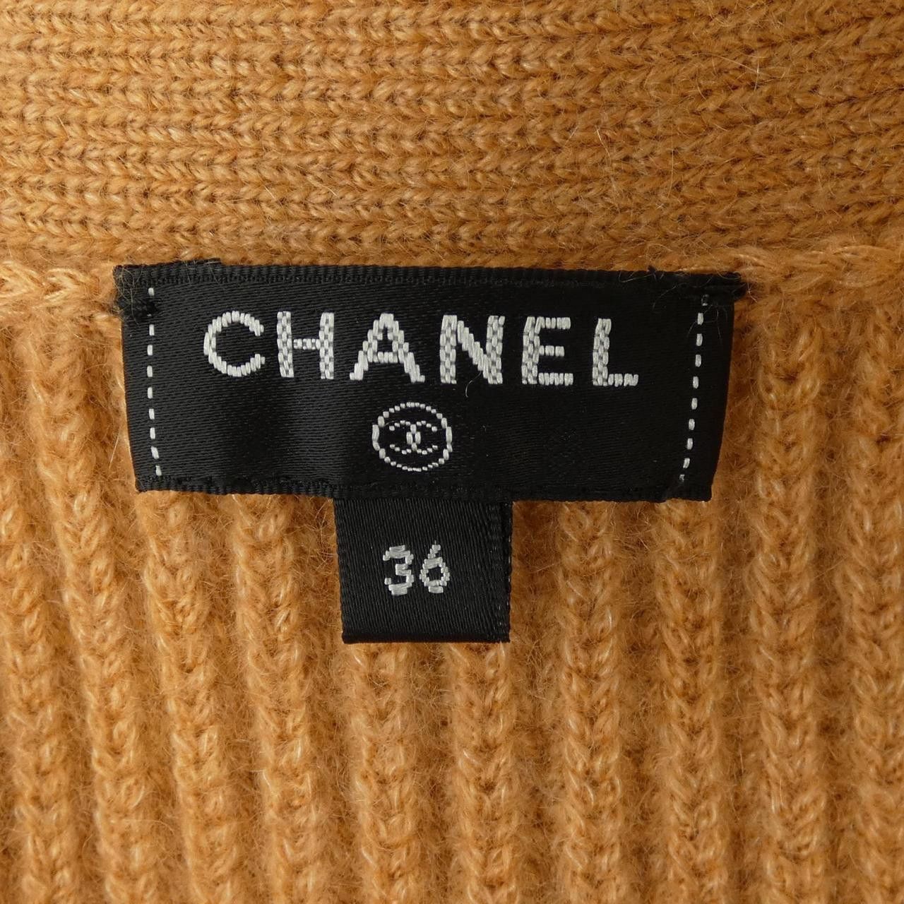 Chanel Chanel Chanel Cashmere Cardigan Textile Tops P70966K10202 DUTY FREE for USA Size ONE SIZE - 5 Thumbnail