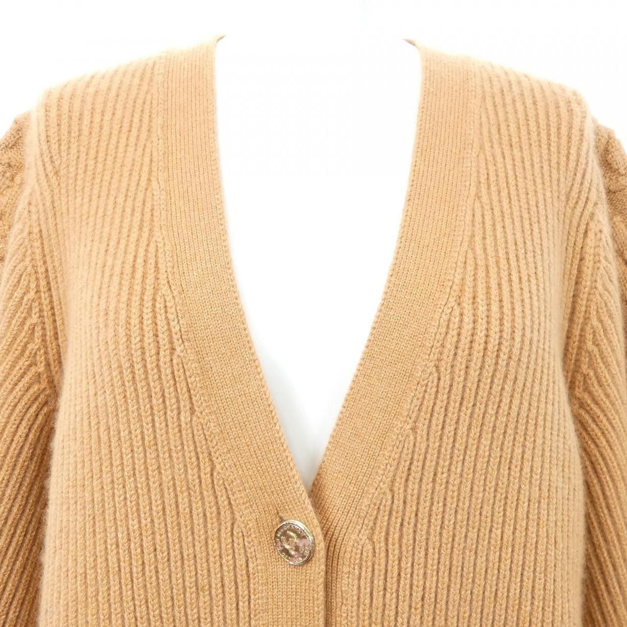 Chanel Chanel Chanel Cashmere Cardigan Textile Tops P70966K10202 DUTY FREE for USA Size ONE SIZE - 6 Thumbnail