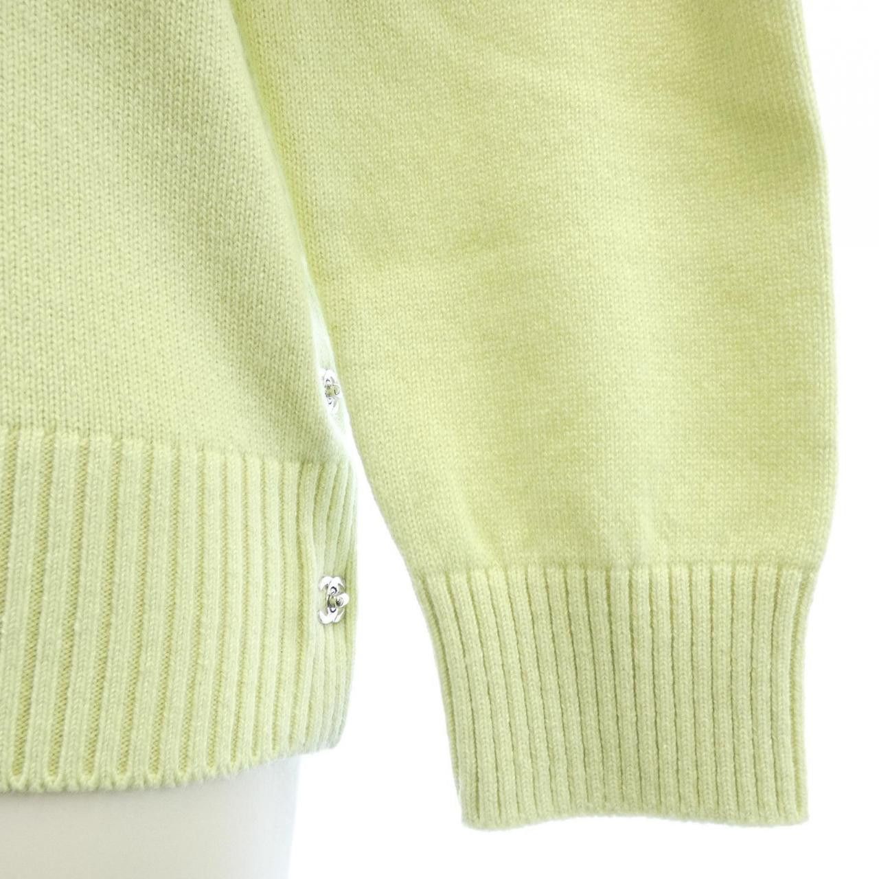 Chanel Chanel Chanel LOOK20 Cashmere Knit Textile Tops P77871K11243 DUTY FREE for USA Size ONE SIZE - 7 Thumbnail