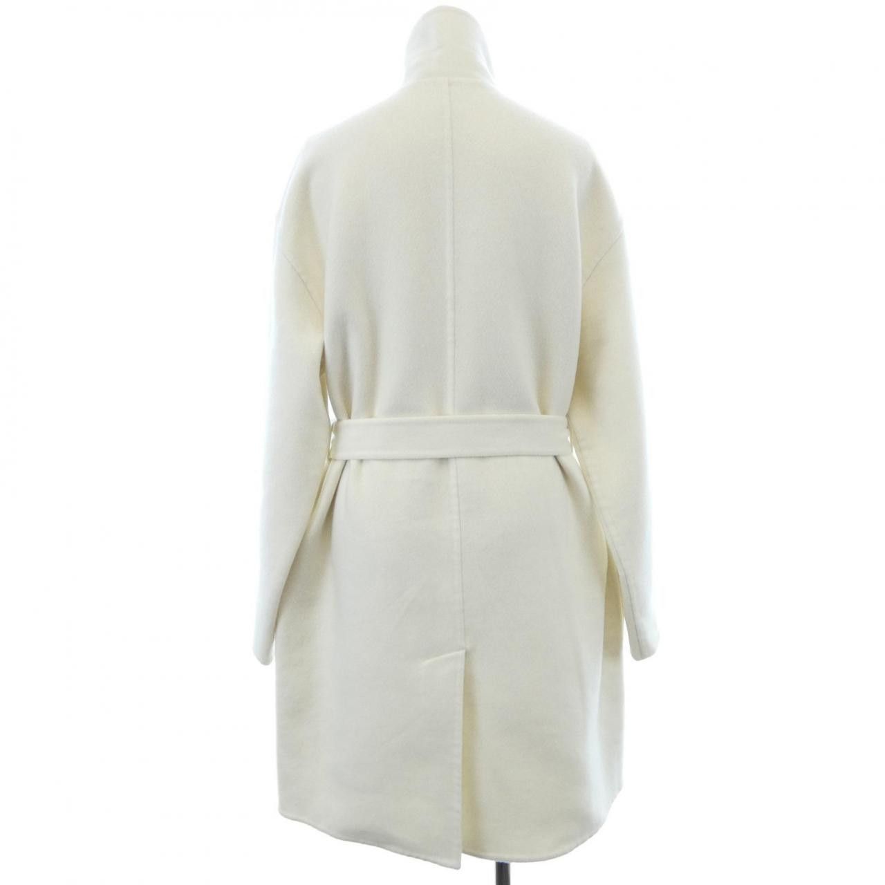 Hermes Hermes Hermes 5H0105DA 100% Cashmere Coat 34 Textile Outerwear DUTY FREE for USA Size ONE SIZE - 2 Thumbnail