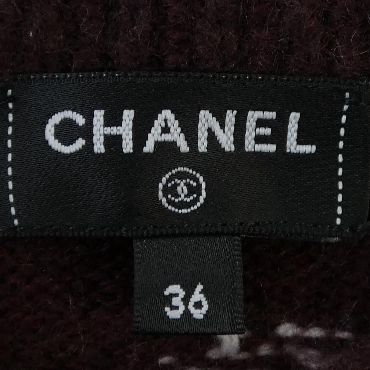 Chanel Chanel Chanel LOOK11 Cashmere Knit Textile Tops P77805K11227 DUTY FREE for USA Size ONE SIZE - 5 Thumbnail