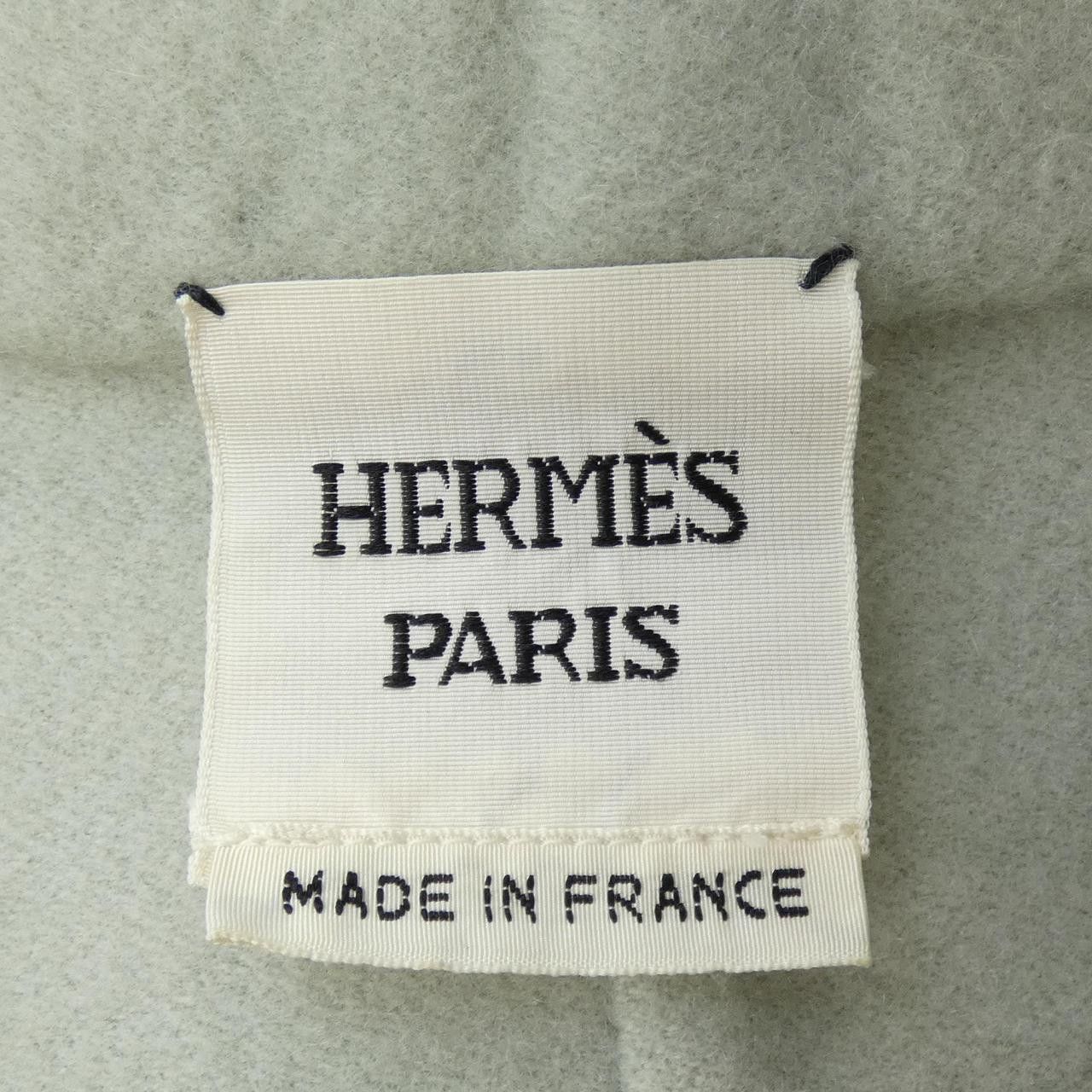 Hermes Hermes Hermes 57-7100 Cashmere Coat Textile Outerwear DUTY FREE for USA Size ONE SIZE - 4 Thumbnail