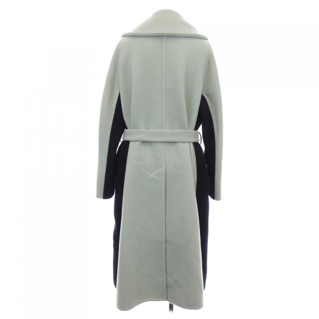 Hermes Hermes Hermes 57-7100 Cashmere Coat Textile Outerwear DUTY FREE for USA Size ONE SIZE - 2 Thumbnail