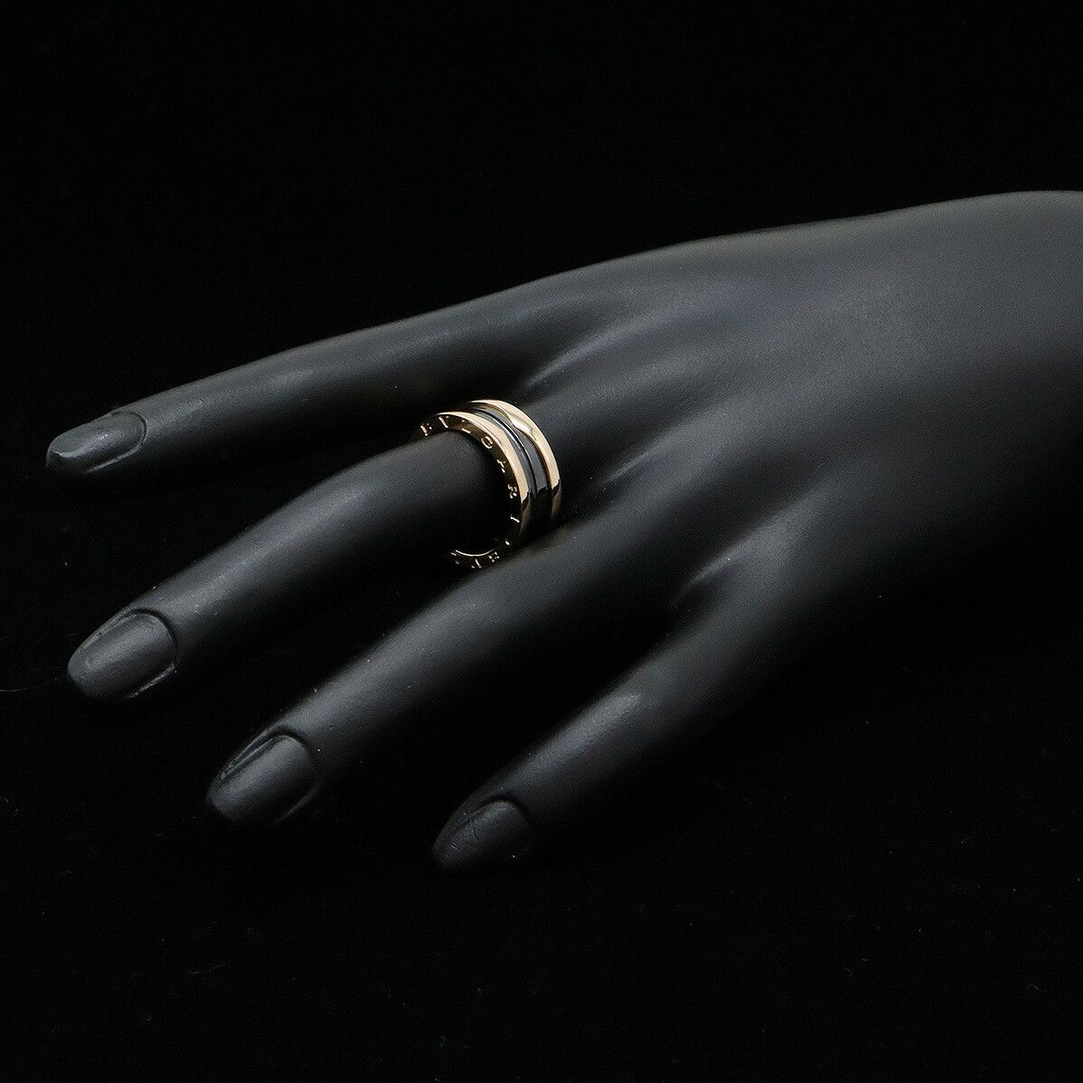 Bvlgari Bvlgari Bvlgari B-zero1 Au750 Ceramic Ring Size 14 Precious Metal Ring 347039 DUTY FREE for USA Size ONE SIZE - 6 Thumbnail