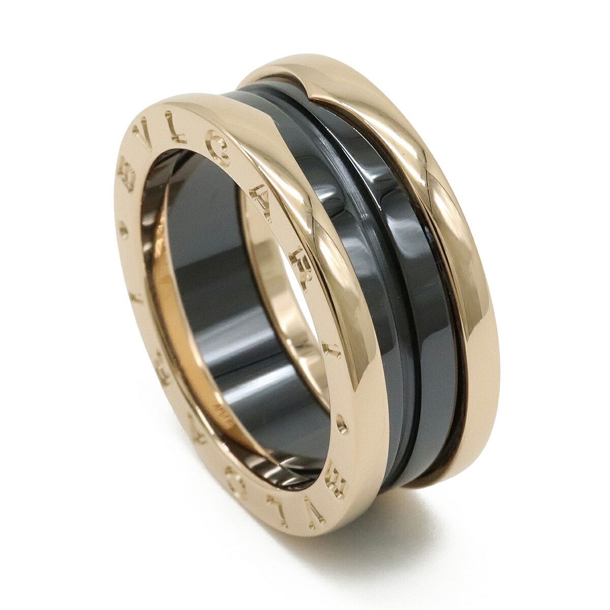 Bvlgari Bvlgari Bvlgari B-zero1 Au750 Ceramic Ring Size 14 Precious Metal Ring 347039 DUTY FREE for USA Size ONE SIZE - 2 Thumbnail