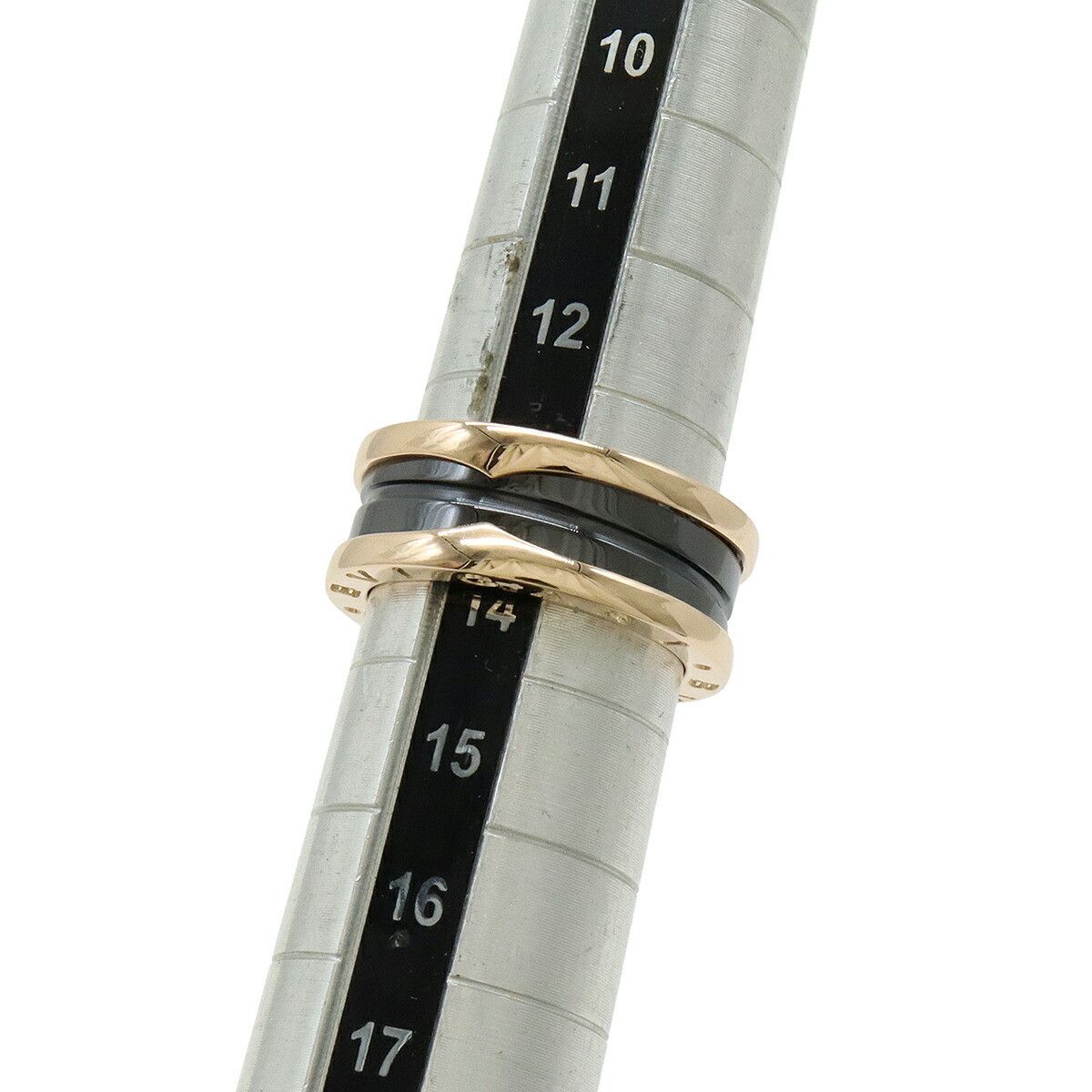 Bvlgari Bvlgari Bvlgari B-zero1 Au750 Ceramic Ring Size 14 Precious Metal Ring 347039 DUTY FREE for USA Size ONE SIZE - 5 Thumbnail