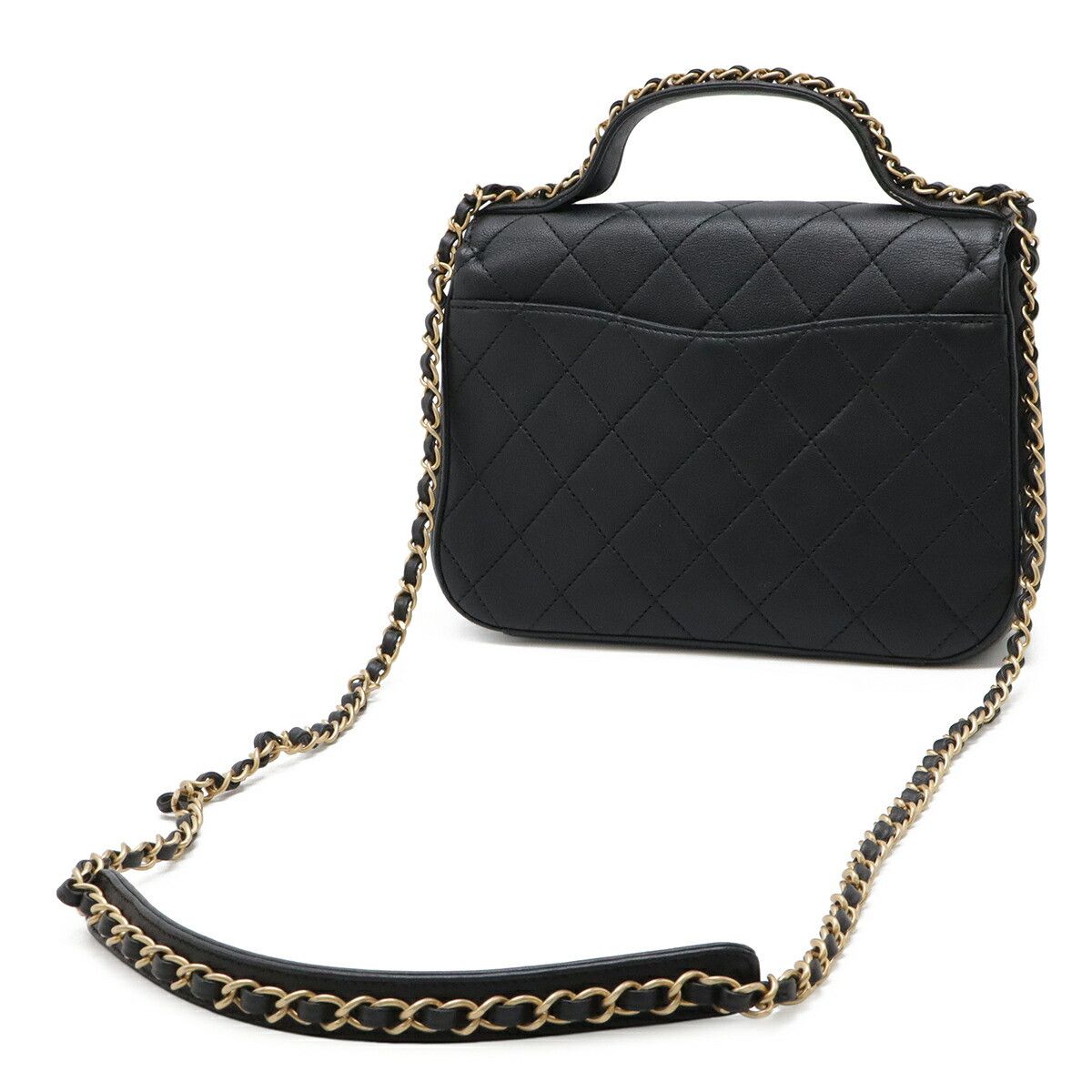 Chanel Chanel Chanel 19 Leather 2way Top Handle Shoulder Bag Leather Shoulder Bag AS0970 DUTY FREE for USA Size ONE SIZE - 2 Thumbnail