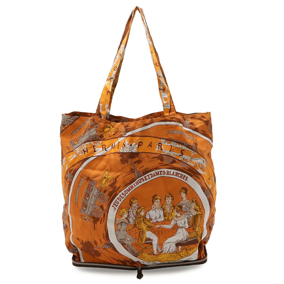 Hermes Hermes Hermes Silky Pop Bouffle Silk Tote Bag Textile Tote Bag K DUTY FREE for USA Size ONE SIZE - 4 Thumbnail