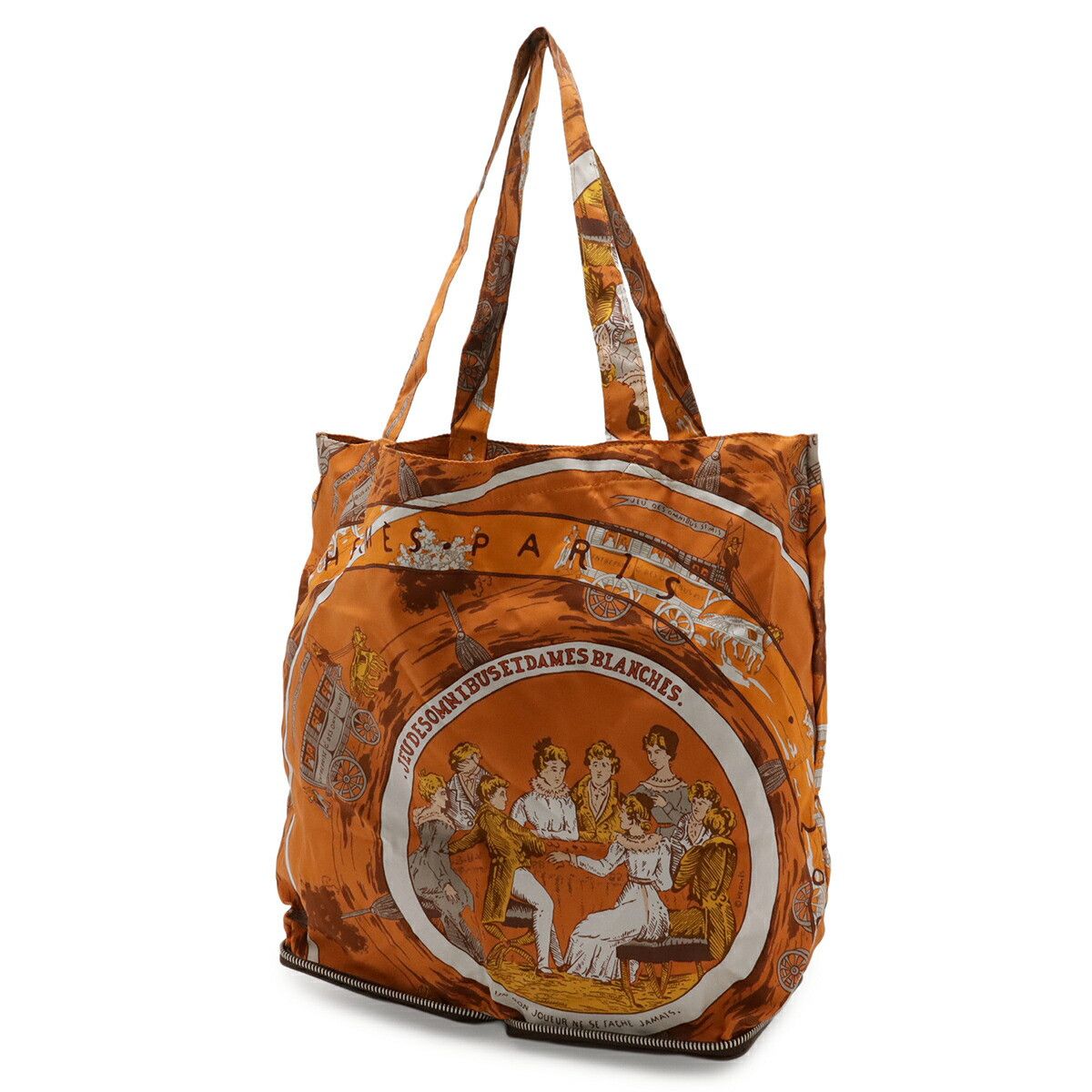 Hermes Hermes Hermes Silky Pop Bouffle Silk Tote Bag Textile Tote Bag K DUTY FREE for USA Size ONE SIZE - 5 Thumbnail