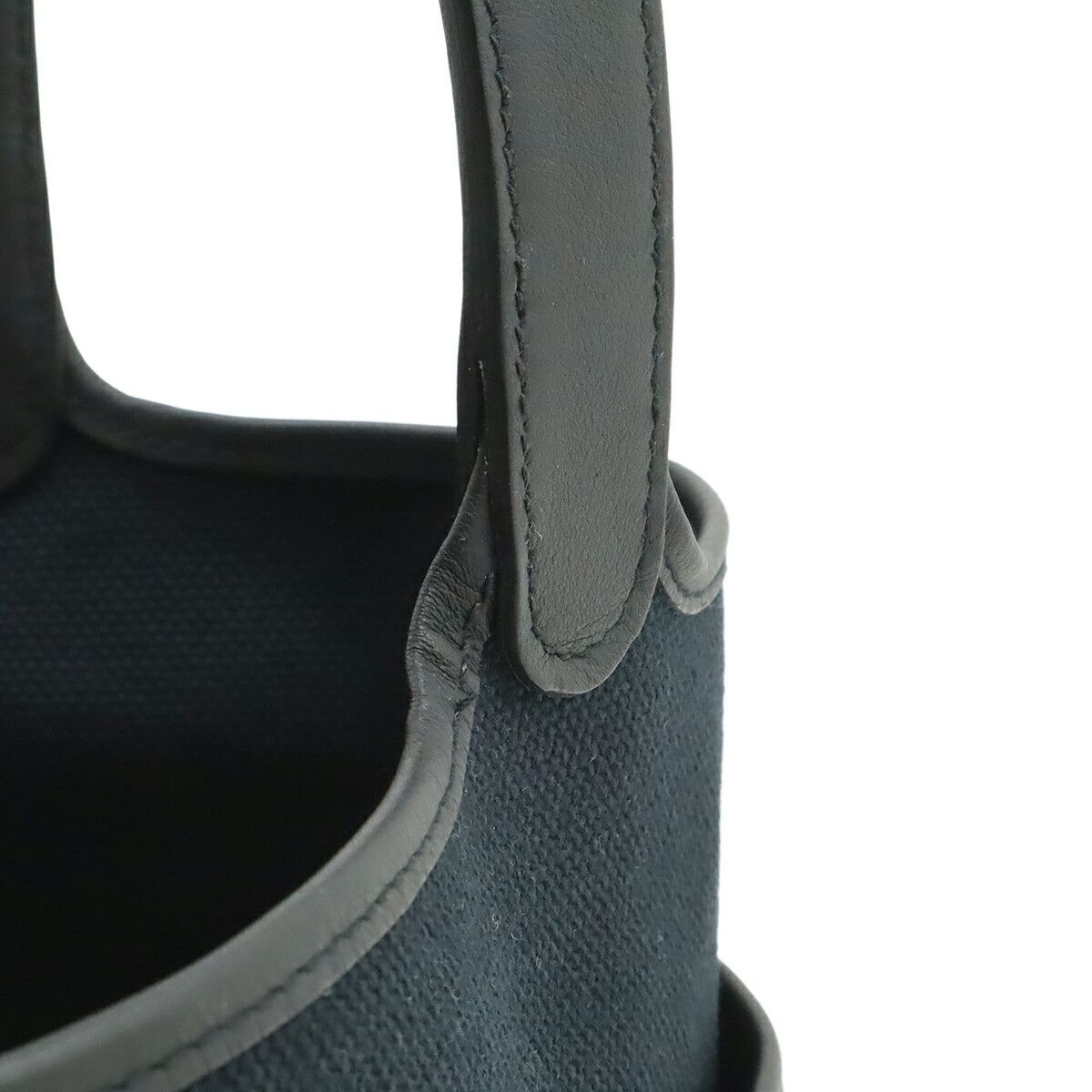 Hermes Hermes Hermes Picotin Lock PM Toile Goeland Veau Swift Handbag Leather Tote Bag Stamp B (2023) DUTY FREE for USA Size ONE SIZE - 8 Thumbnail