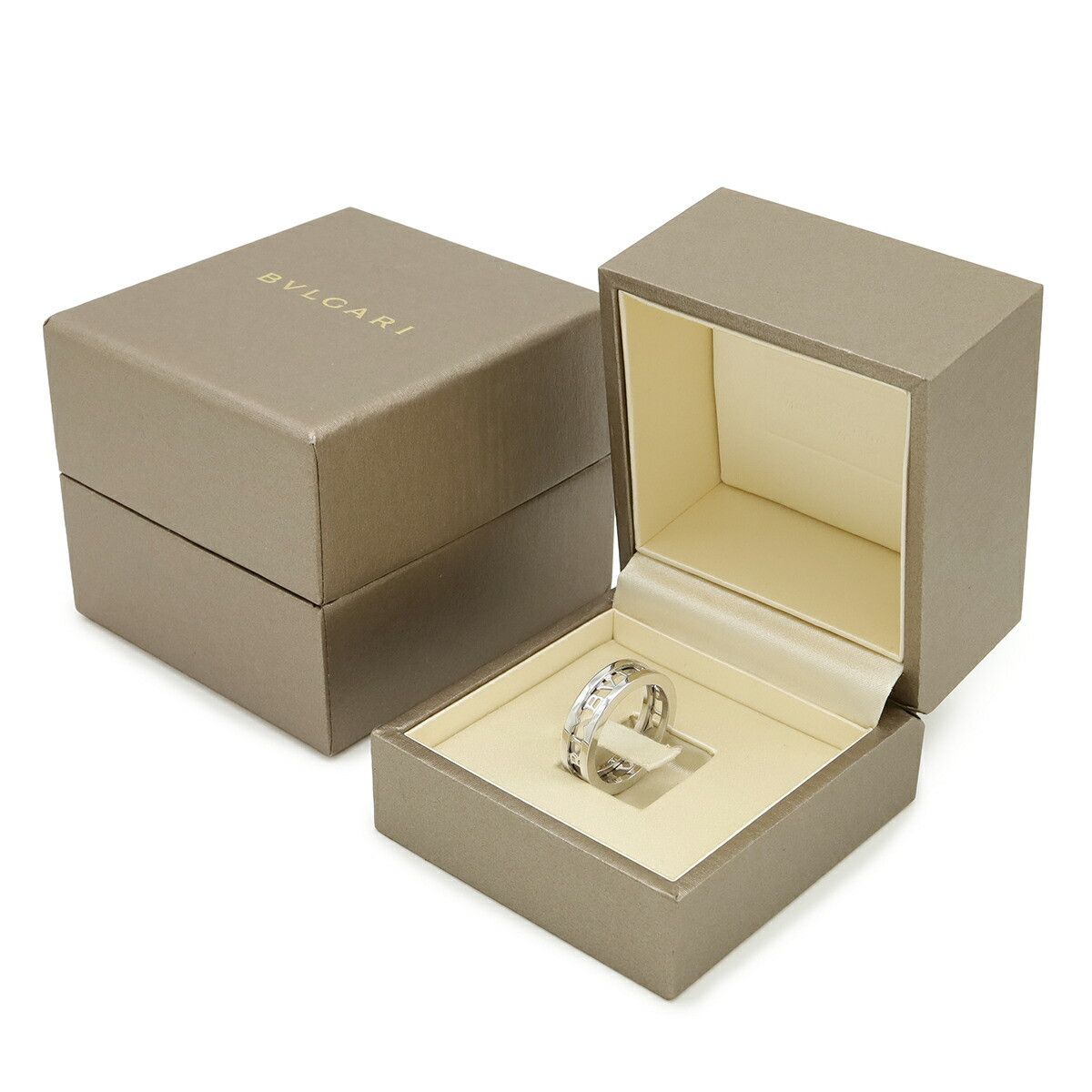 Bvlgari Bvlgari Bvlgari B-zero1 Logo Spiral Au750 Ring Size 53 Precious Metal Ring 359378 DUTY FREE for USA Size ONE SIZE - 7 Thumbnail