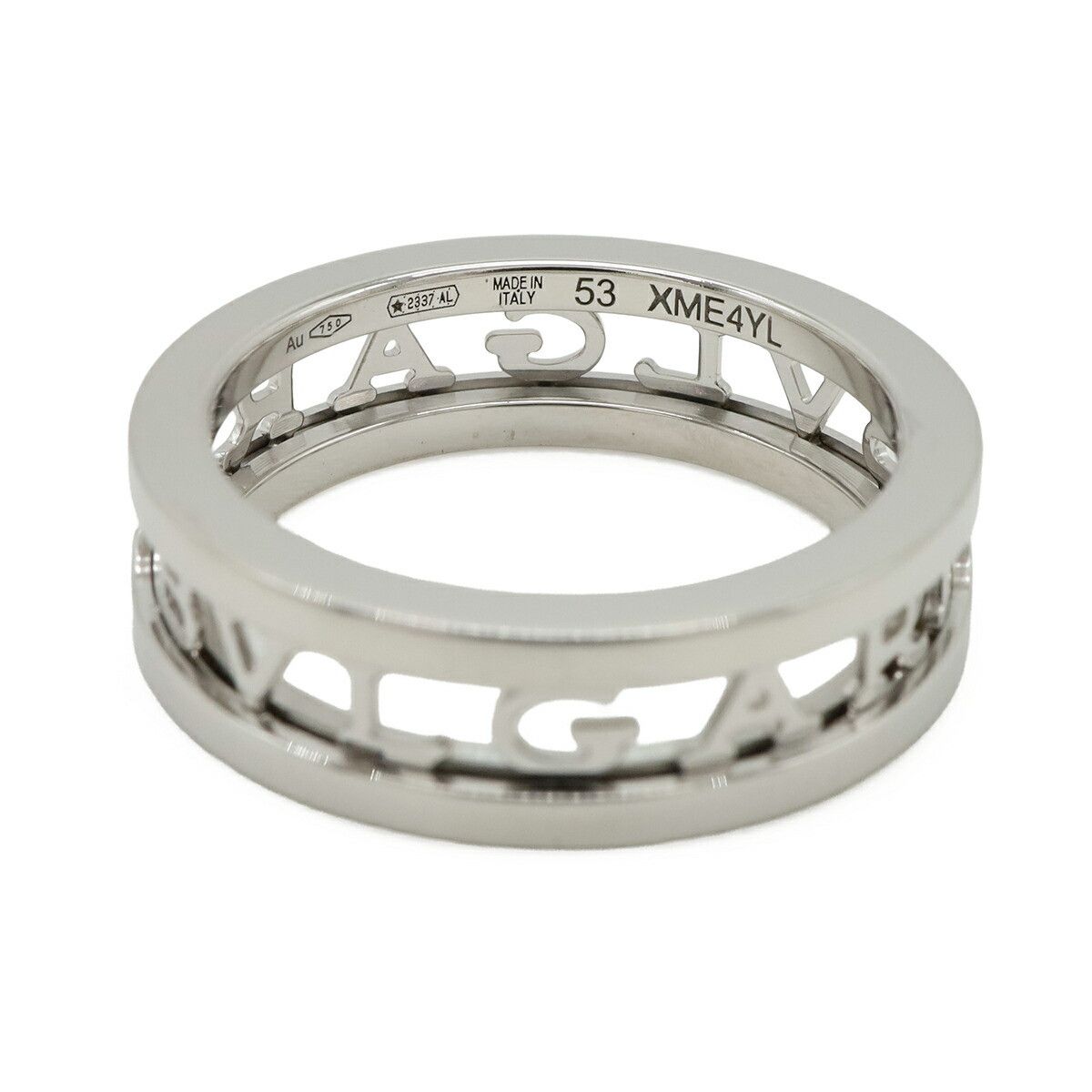 Bvlgari Bvlgari Bvlgari B-zero1 Logo Spiral Au750 Ring Size 53 Precious Metal Ring 359378 DUTY FREE for USA Size ONE SIZE - 4 Thumbnail