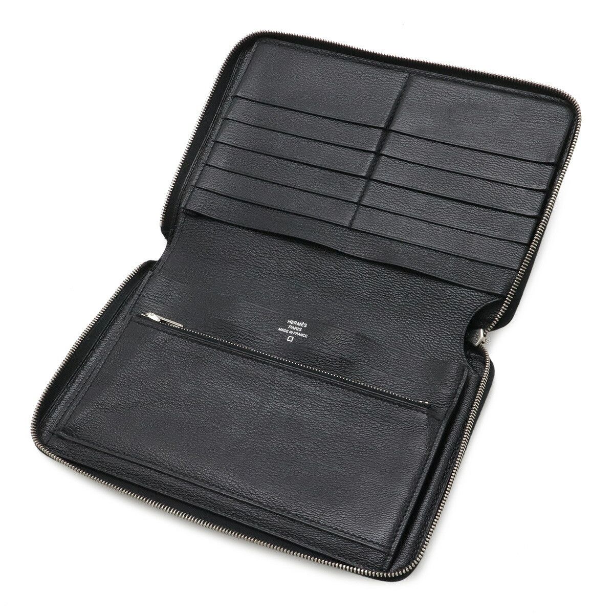 Hermes Hermes Hermes Azap Combine Alligator Long Wallet Leather Long Wallet Stamp N (2010) DUTY FREE for USA Size ONE SIZE - 6 Thumbnail