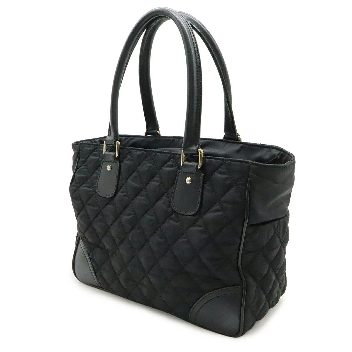 Chanel Chanel Chanel Matelasse Nylon Canvas Tote Bag Textile Tote Bag A33100 DUTY FREE for USA Size ONE SIZE - 2 Thumbnail