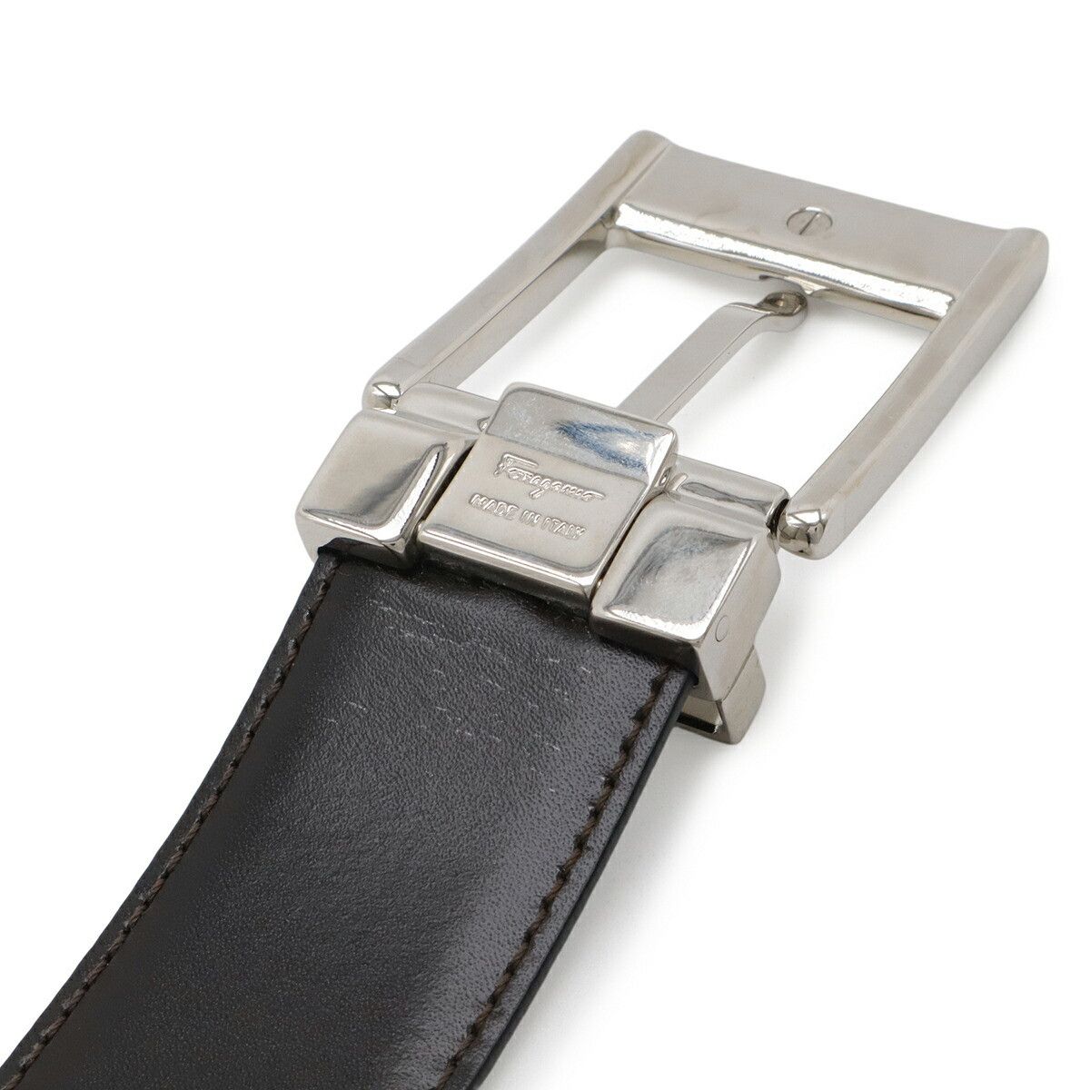 Salvatore Ferragamo Salvatore Ferragamo Salvatore Ferragamo Leather Belt Leather Belt DUTY FREE for USA Size ONE SIZE - 4 Thumbnail