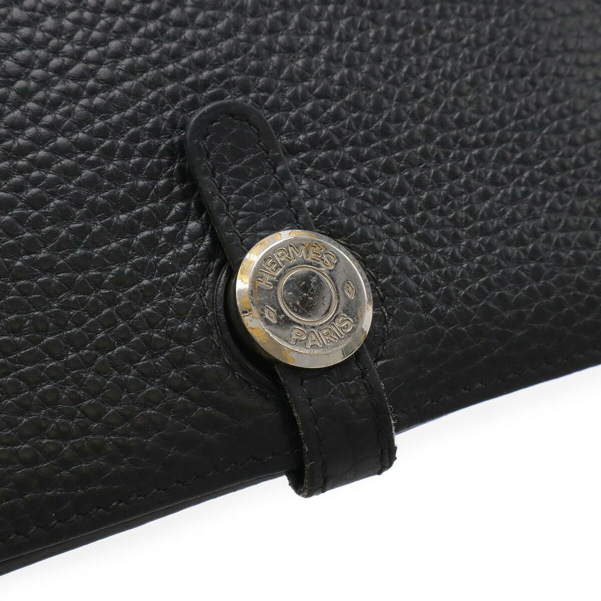 Hermes Hermes Hermes Dogon Duo GM calfskin long wallet Leather Long Wallet DUTY FREE for USA Size ONE SIZE - 4 Thumbnail
