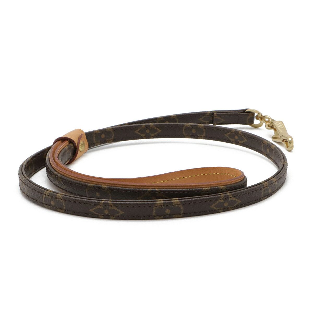 Louis Vuitton Louis Vuitton Louis Vuitton Monogram leash Textile Pet Collar M58056 DUTY FREE for USA Size ONE SIZE - 2 Thumbnail