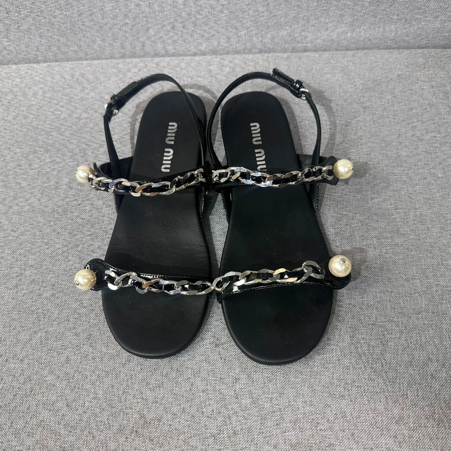 Miu Miu Miu Miu Sandals us_8 Women Size US 8 / IT 38 - 2 Thumbnail