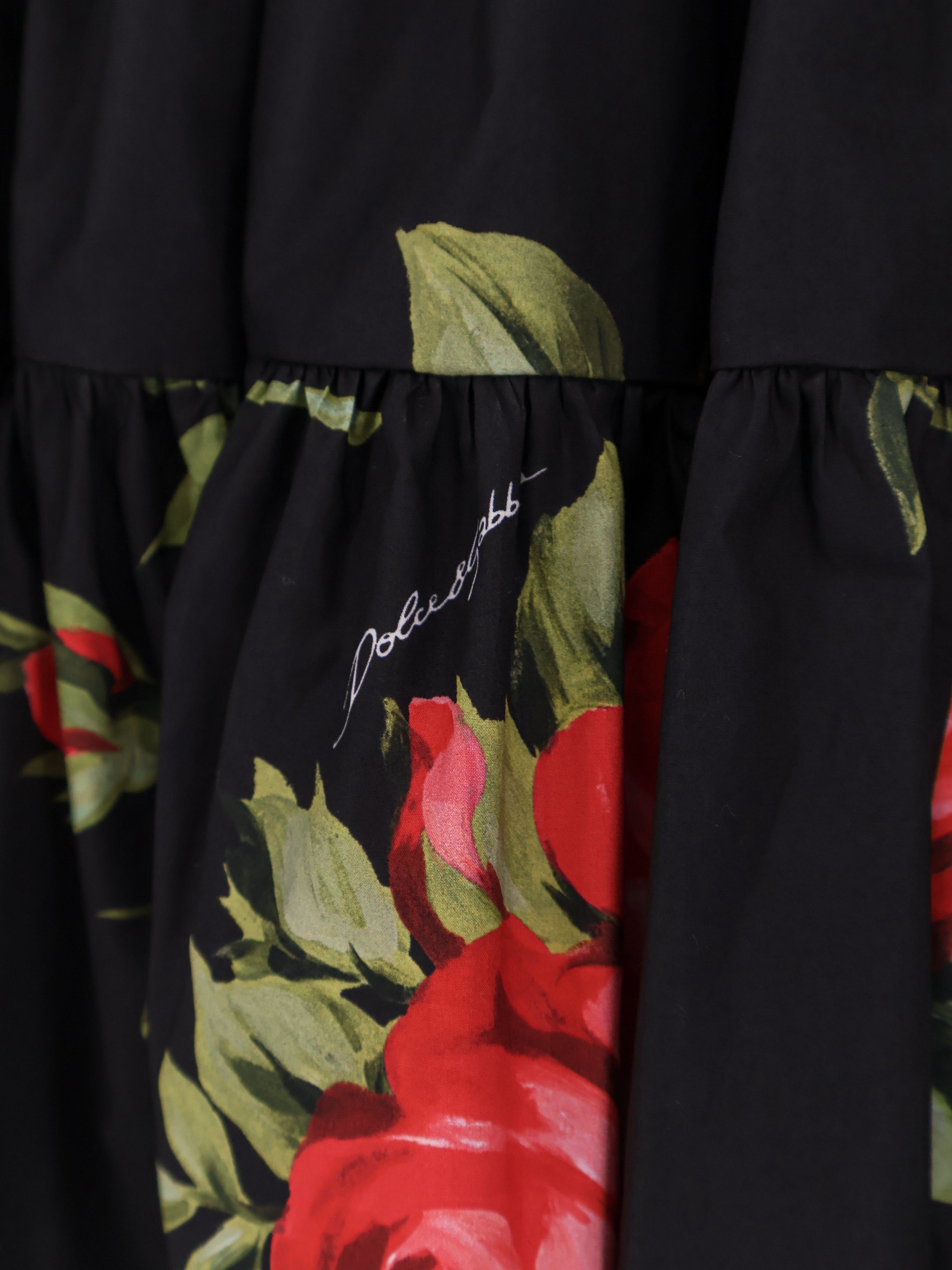 Dolce & Gabbana Cotton Skirt With Iconic Print Size 30" / US 8 / IT 44 - 5 Thumbnail