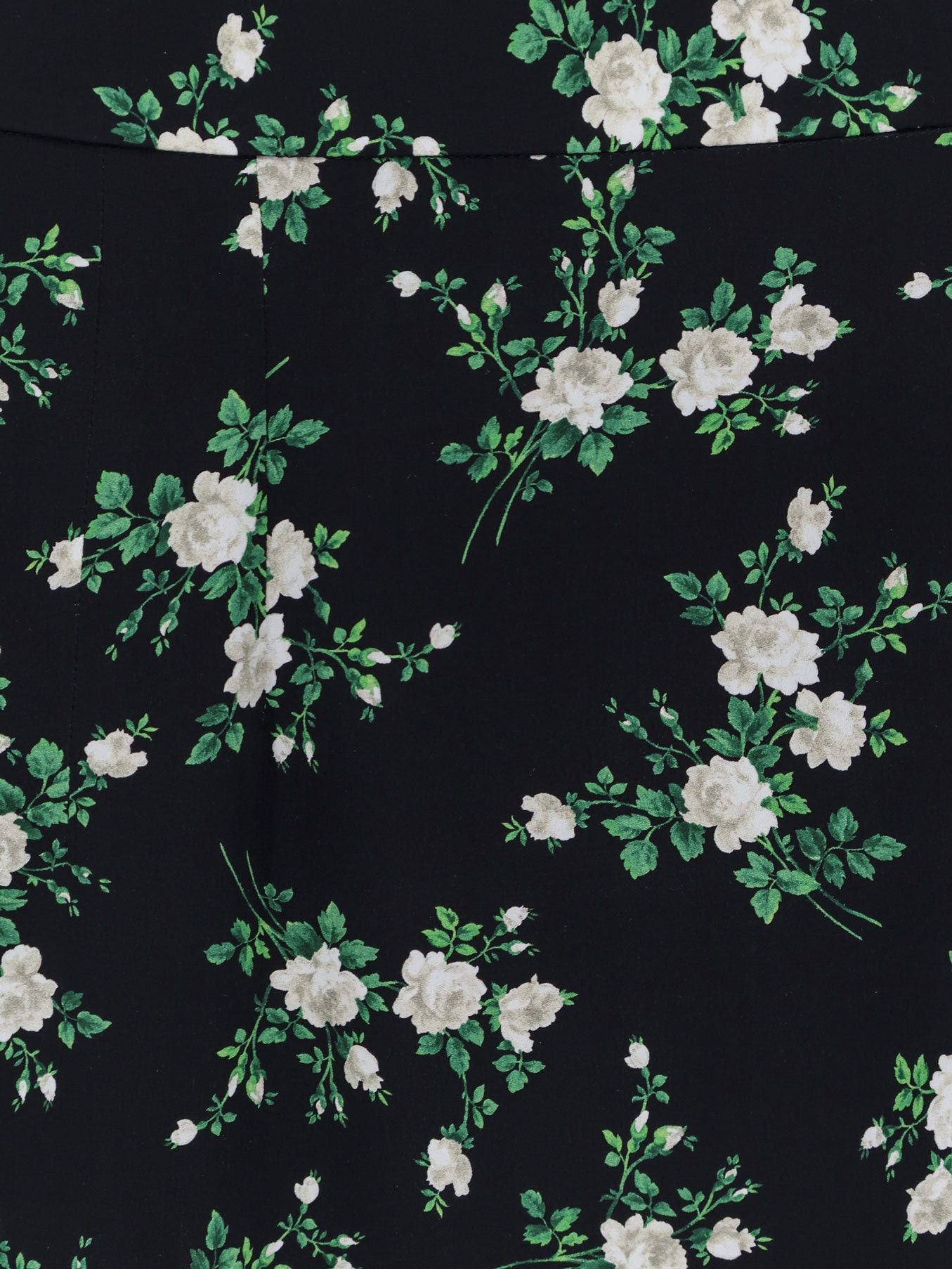Dolce & Gabbana Silk Skirt With Floral Print Size 28" / US 6 / IT 42 - 3 Thumbnail