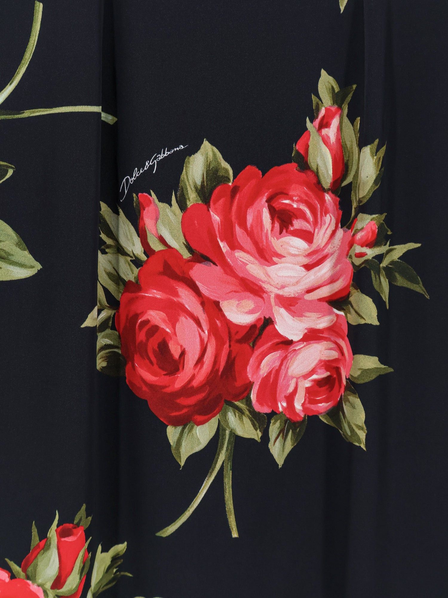 Dolce & Gabbana Viscose Dress With Iconic Print Size S / US 4 / IT 40 - 3 Thumbnail