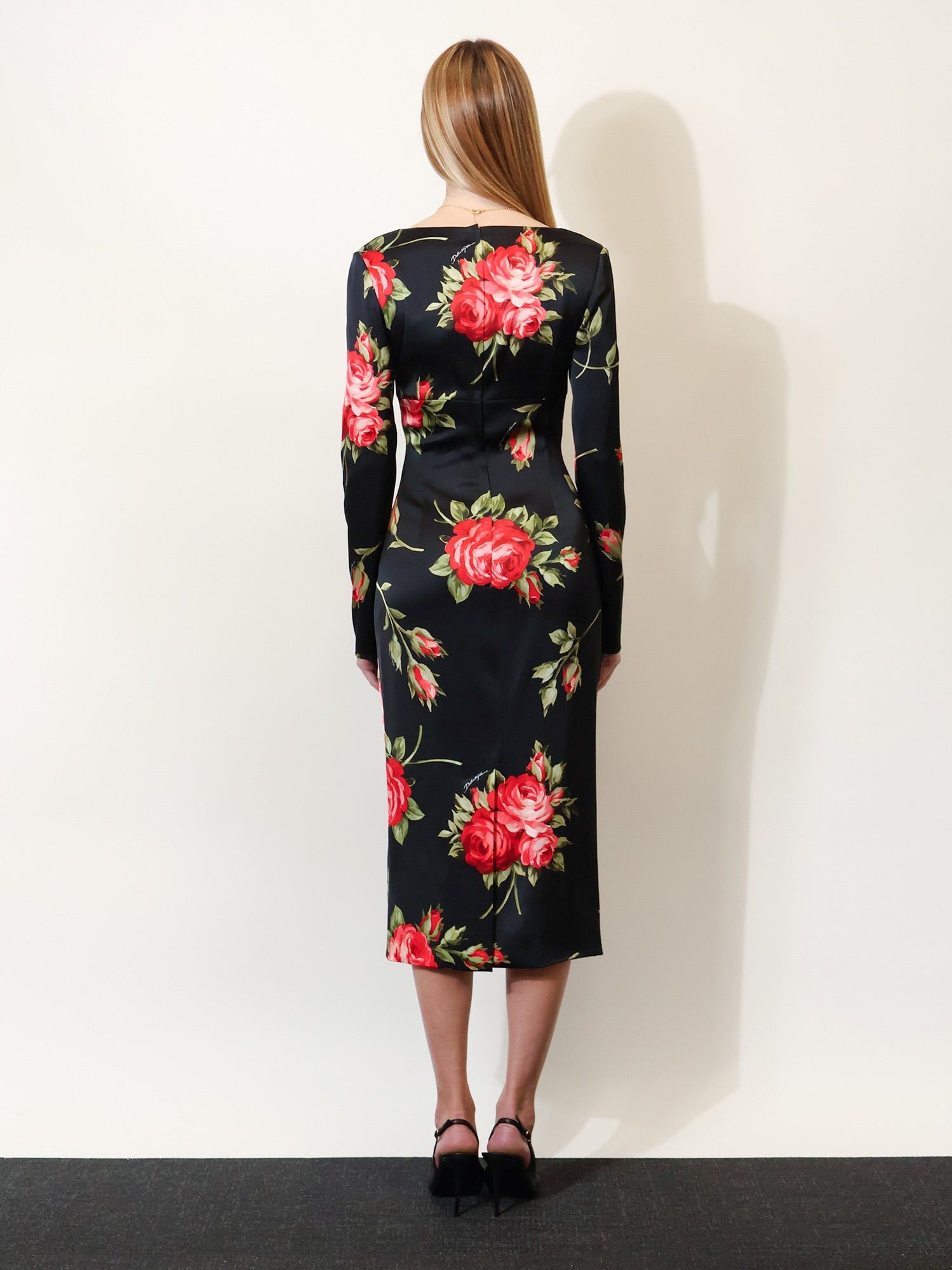 Dolce & Gabbana Viscose Dress With Iconic Print Size L / US 10 / IT 46 - 5 Thumbnail