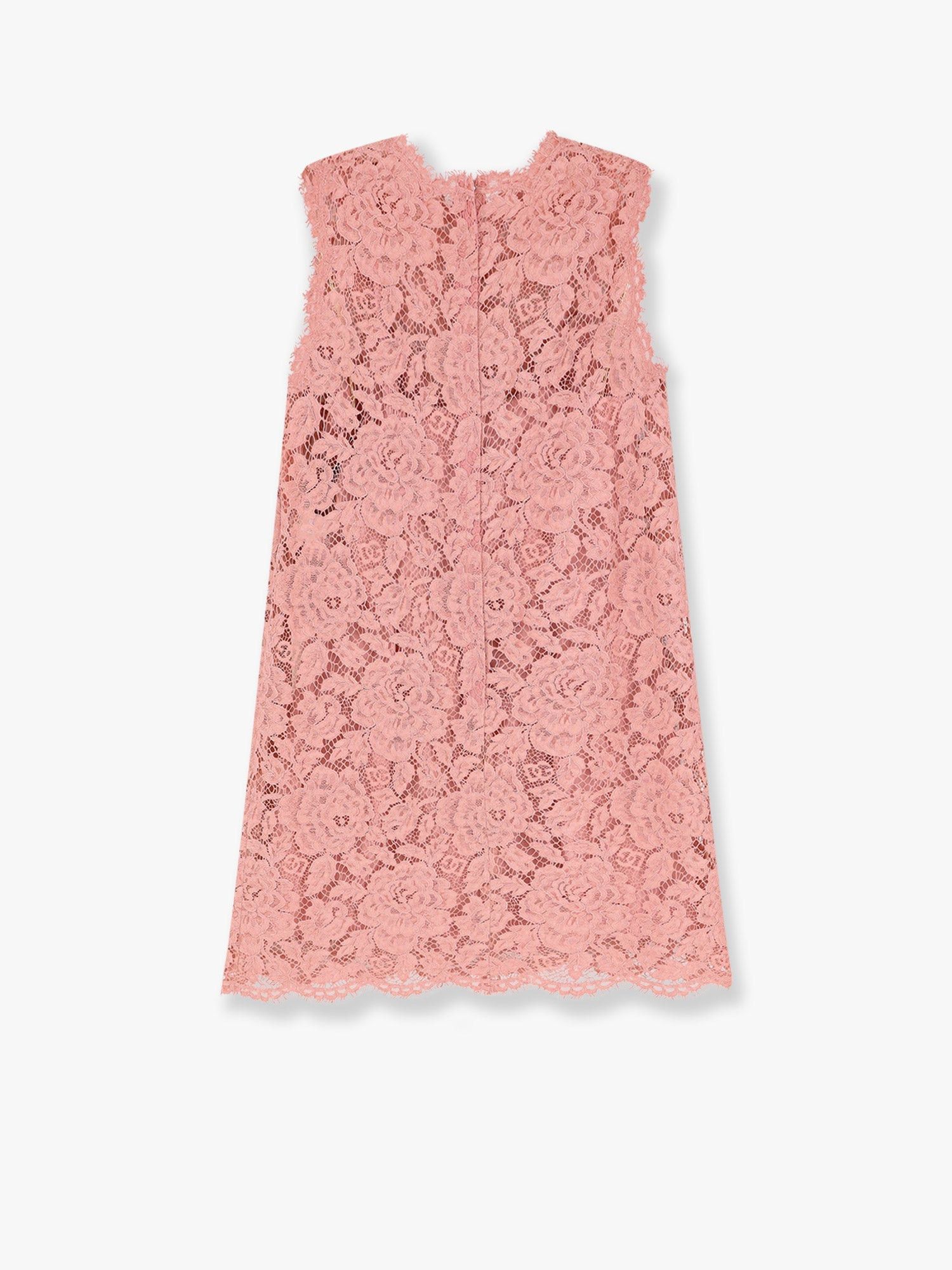 Dolce & Gabbana A Line Dg Floral Lace Dress Size XXL / US 16-18 / IT 52-54 - 5 Thumbnail
