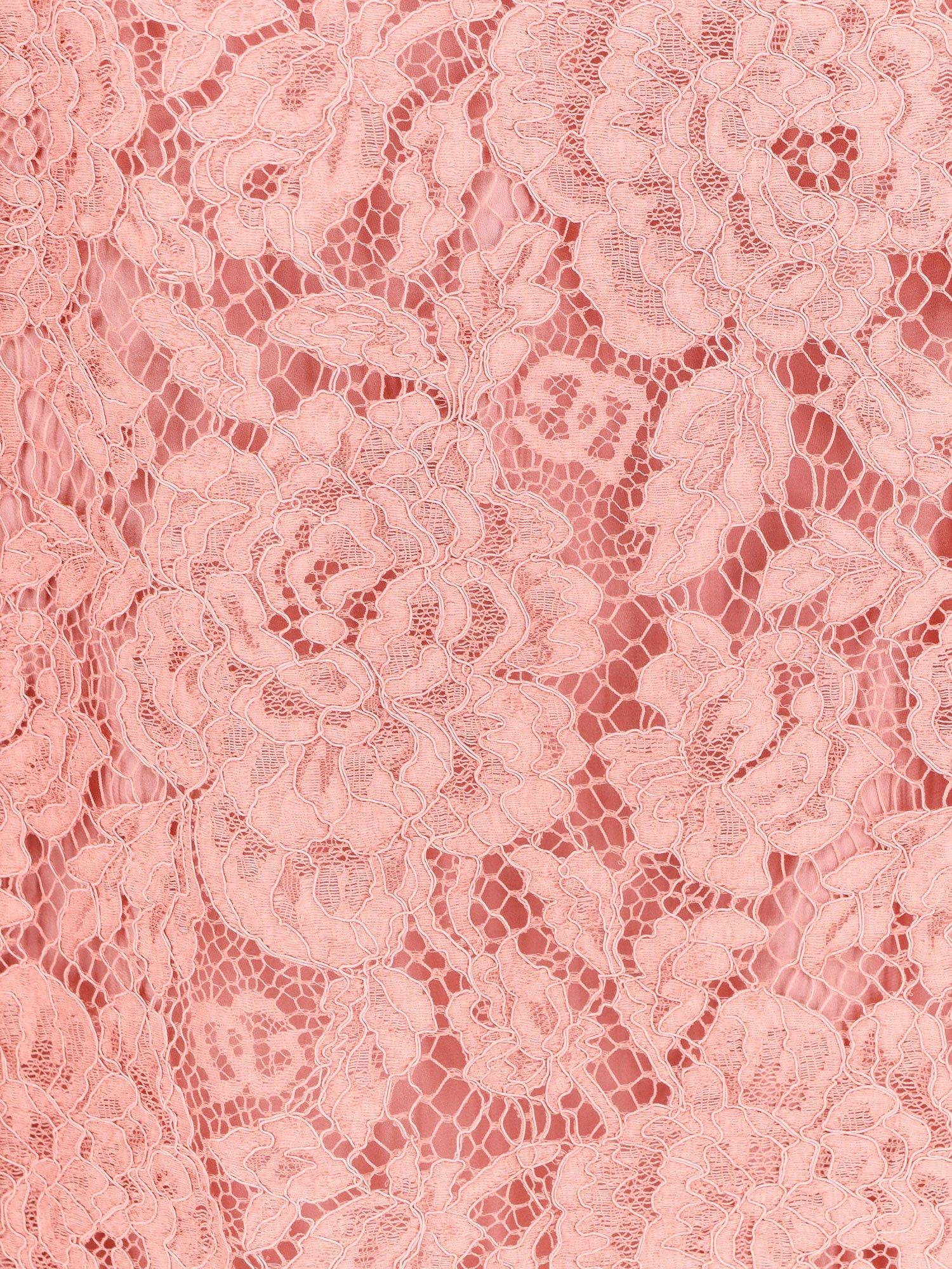 Dolce & Gabbana A Line Dg Floral Lace Dress Size XXL / US 16-18 / IT 52-54 - 4 Thumbnail