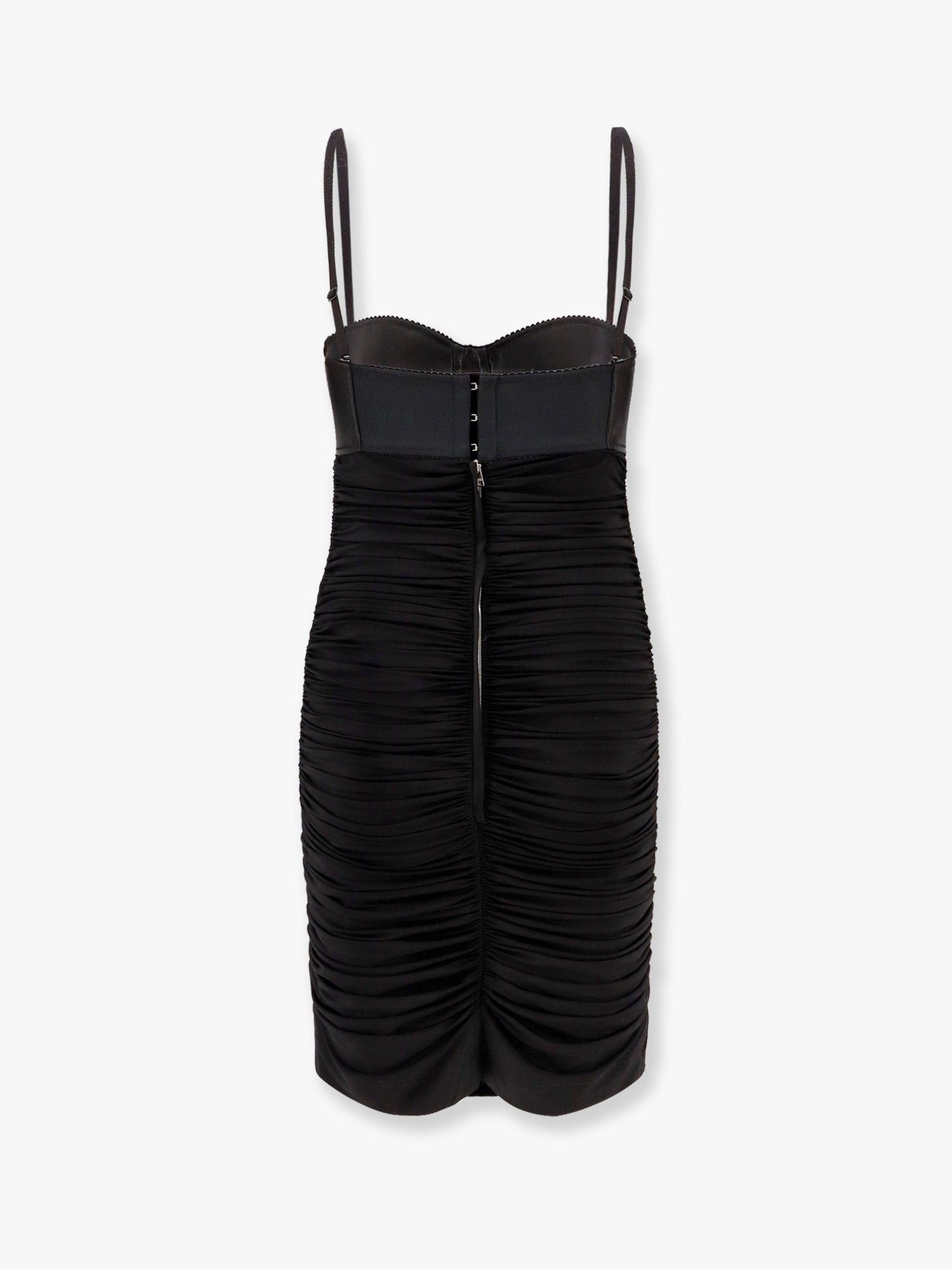 Dolce & Gabbana Viscose Blend Dress With Bra Detail Size XL / US 12-14 / IT 48-50 - 5 Thumbnail