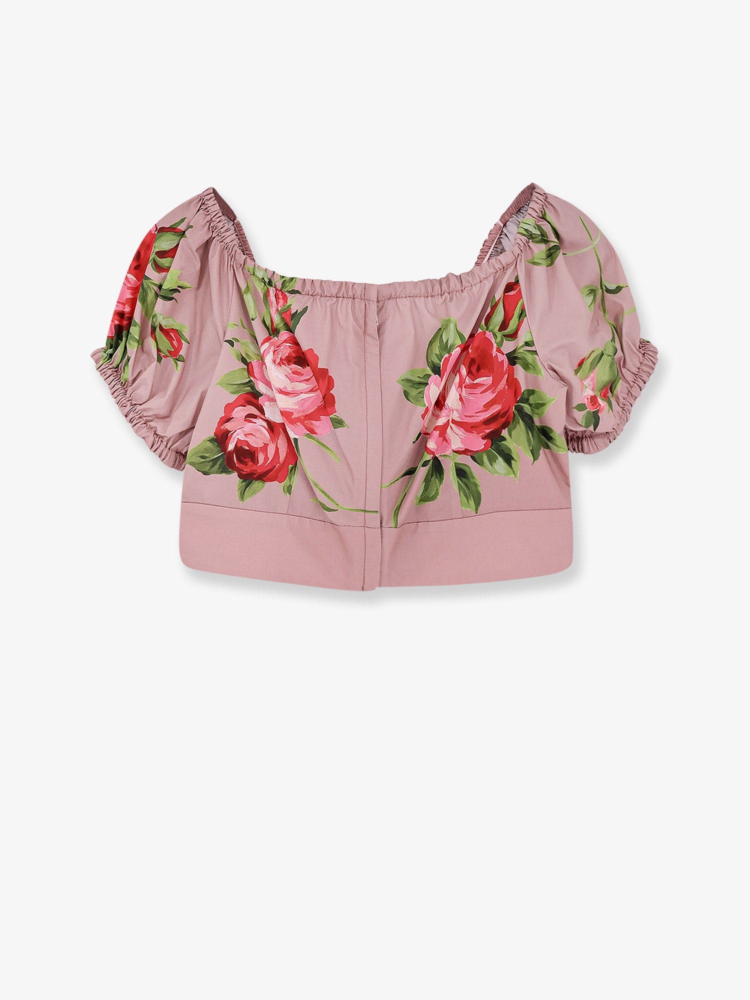 Dolce & Gabbana Cotton Top With Iconic Print Size XS / US 0-2 / IT 36-38 - 2 Thumbnail