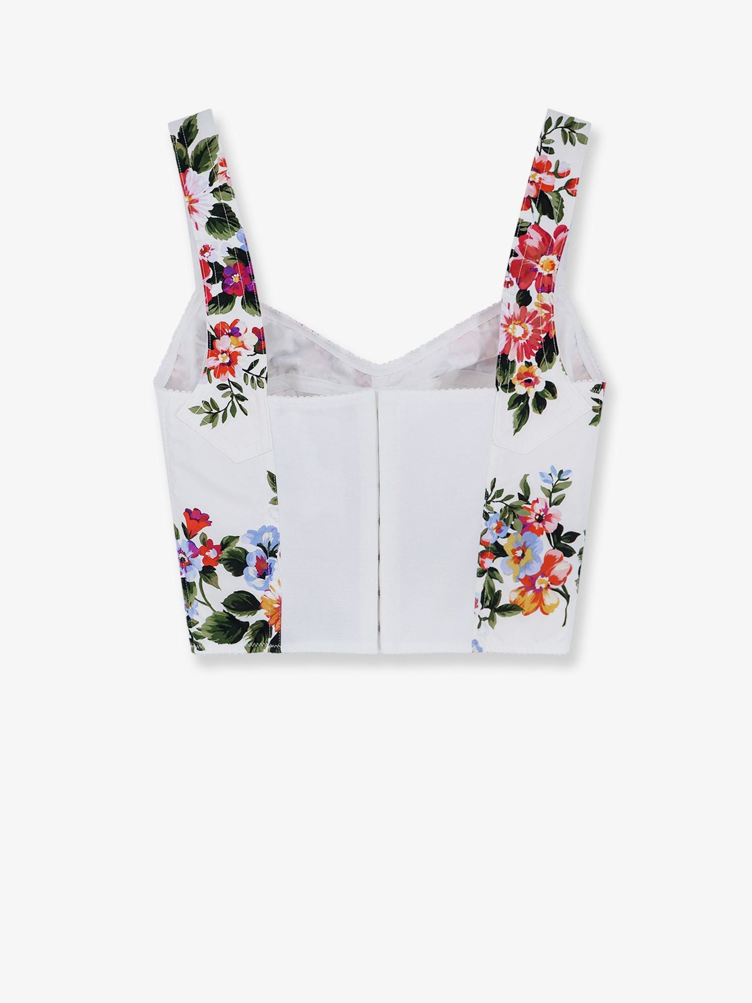 Dolce & Gabbana Cotton Blend Bustier Top Size S / US 4 / IT 40 - 2 Thumbnail