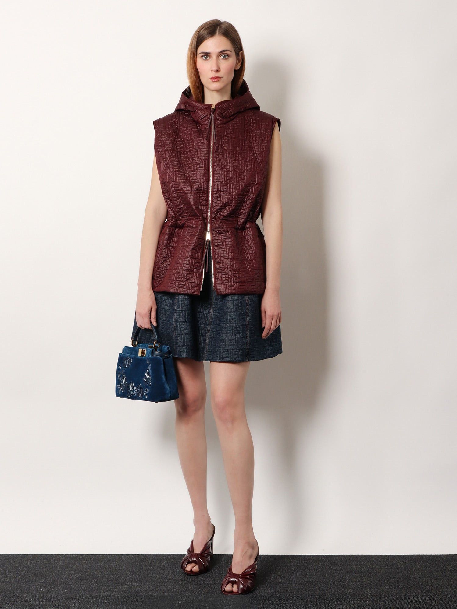 Fendi Quilted Nylon Vest Size M / US 6-8 / IT 42-44 - 4 Thumbnail