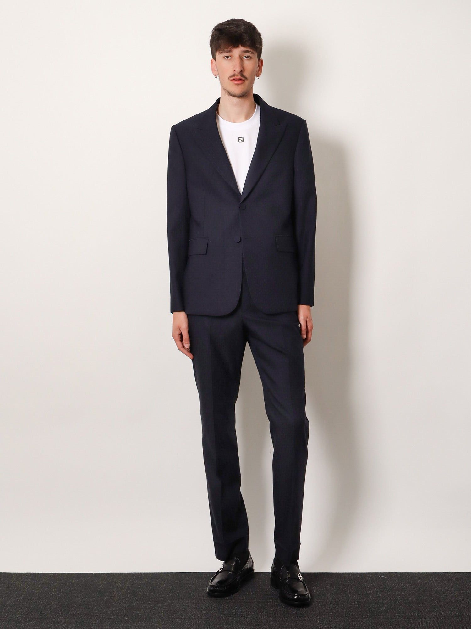 Fendi Formal Wool And Cotton Blazer Size US M / EU 48-50 / 2 - 4 Thumbnail