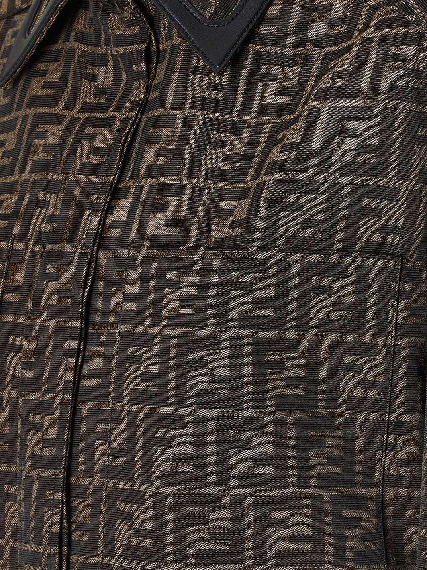 Fendi Ff Canvas Jacket Size M / US 6-8 / IT 42-44 - 3 Thumbnail