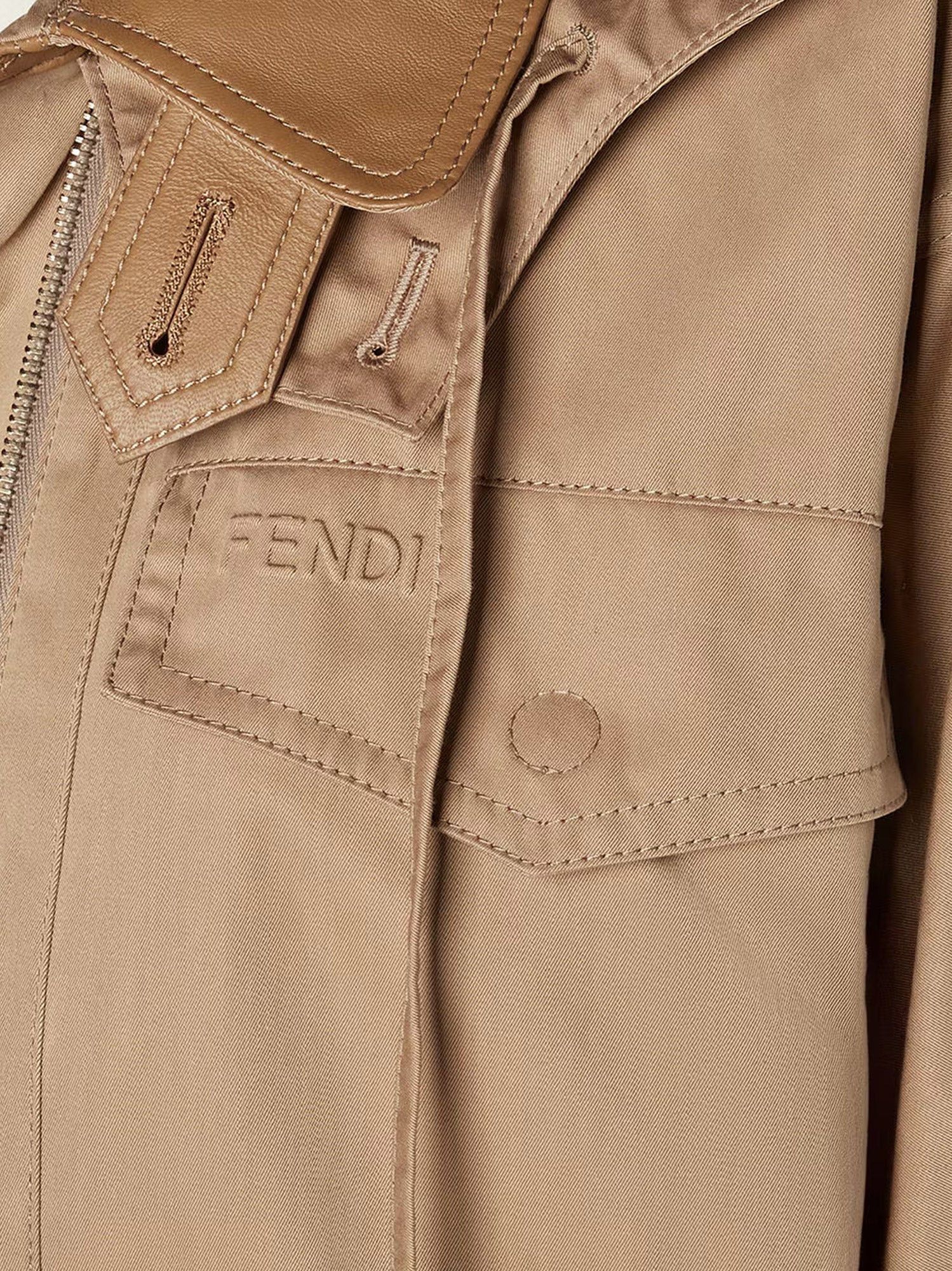 Fendi Cotton Jacket Size M / US 6-8 / IT 42-44 - 3 Thumbnail