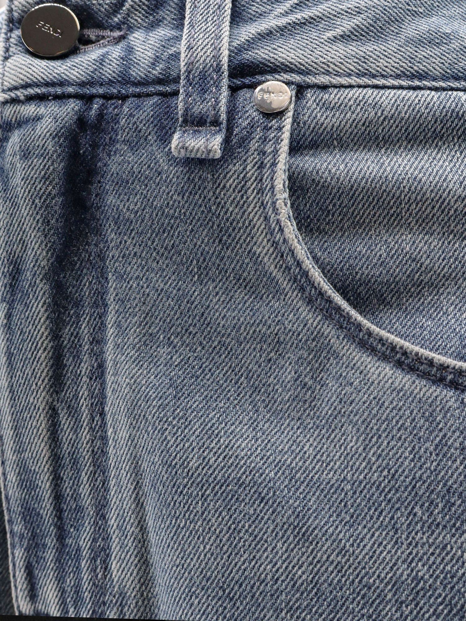Fendi Regular Five Pockets Jeans Size US 32 / EU 48 - 3 Thumbnail