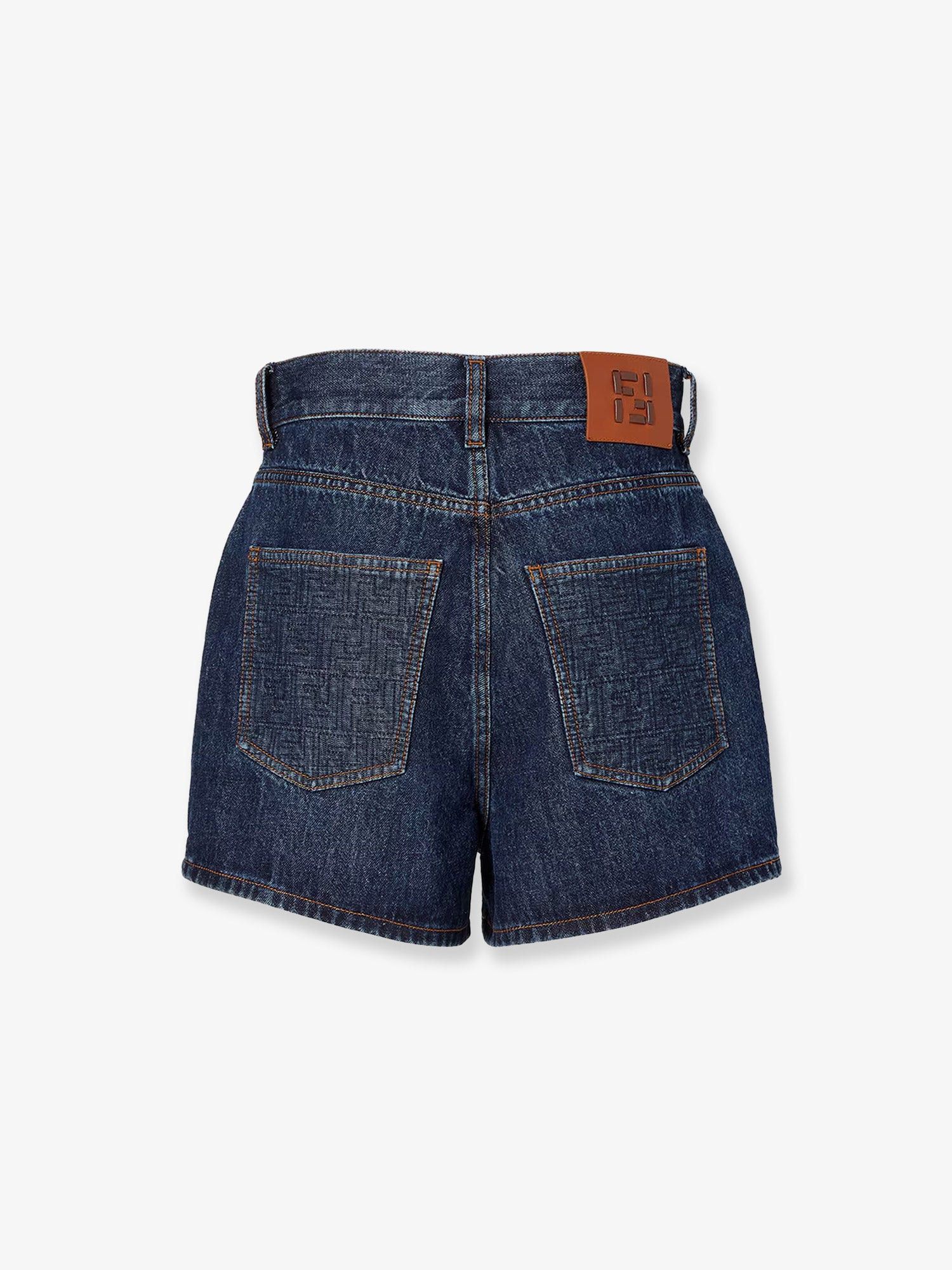 Fendi Denim Shorts Size 26" / US 2 / IT 38 - 2 Thumbnail