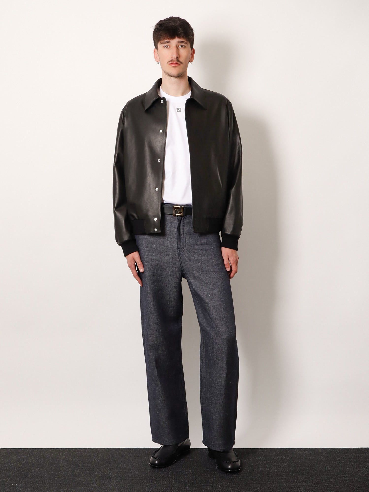 Fendi Leather Jacket Size US XL / EU 56 / 4 - 4 Thumbnail
