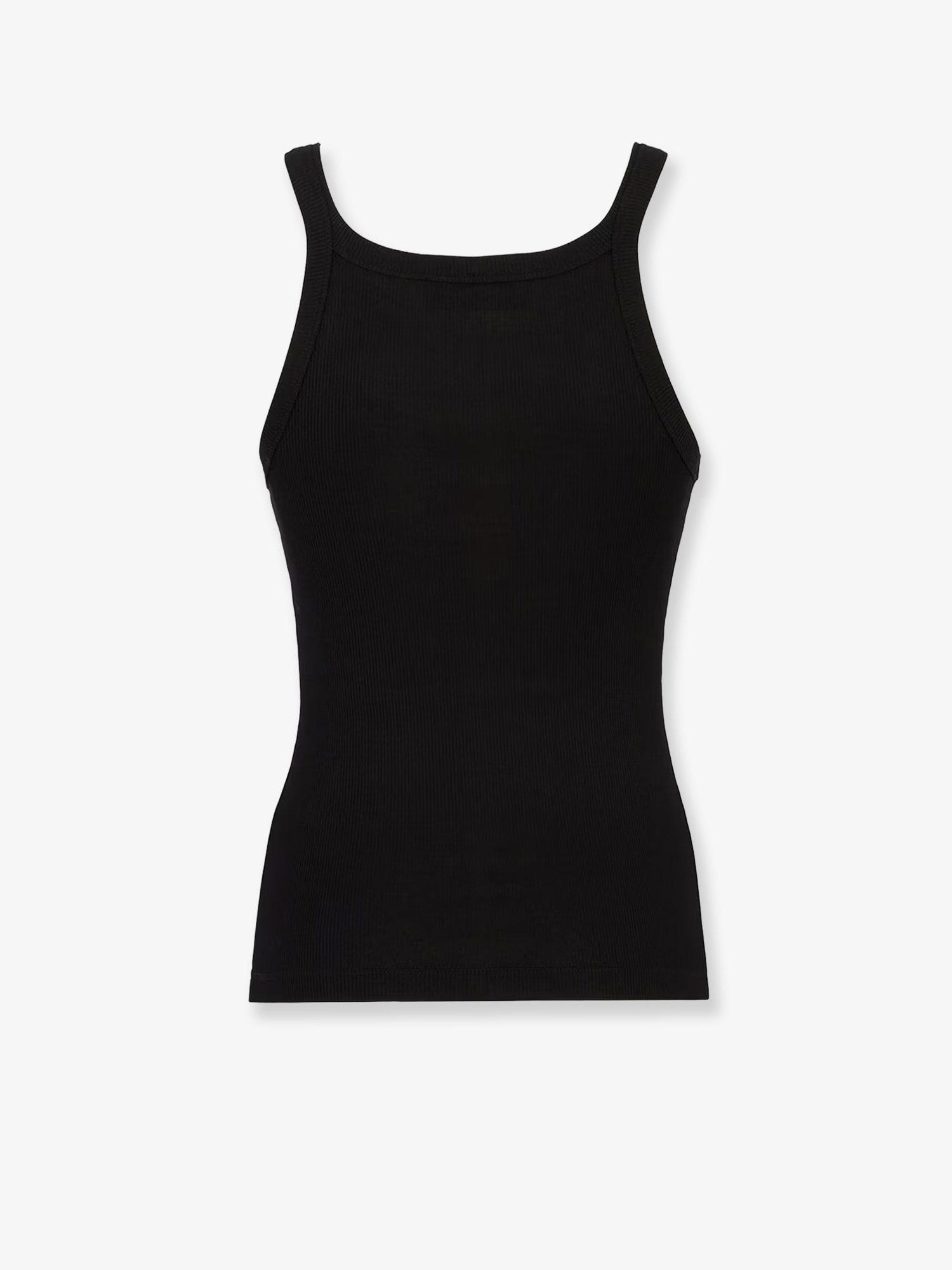 Fendi Ribbed Cotton Tank Top Size M / US 6-8 / IT 42-44 - 2 Thumbnail