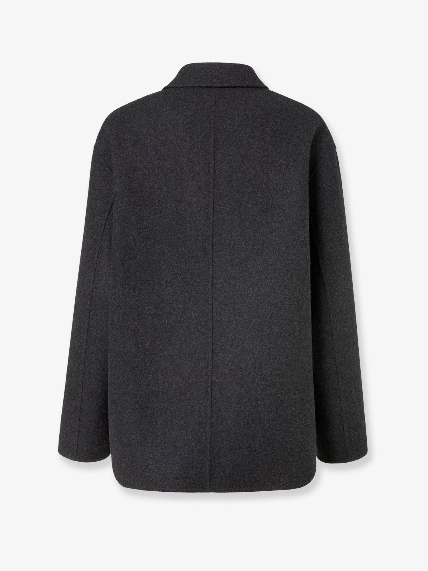 Fendi Double-Breasted Wool Felt Peacoat Size US M / EU 48-50 / 2 - 2 Thumbnail