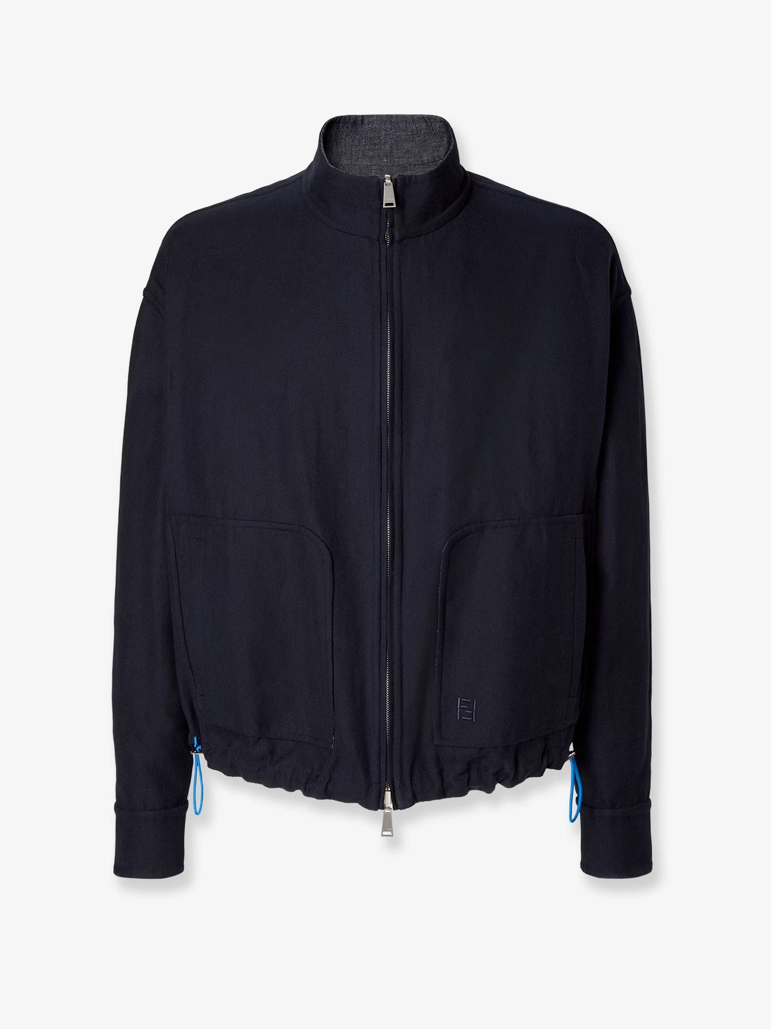 Fendi Reversible Denim Jacket With Embroidered Ff Logo Size US M / EU 48-50 / 2 - 3 Thumbnail