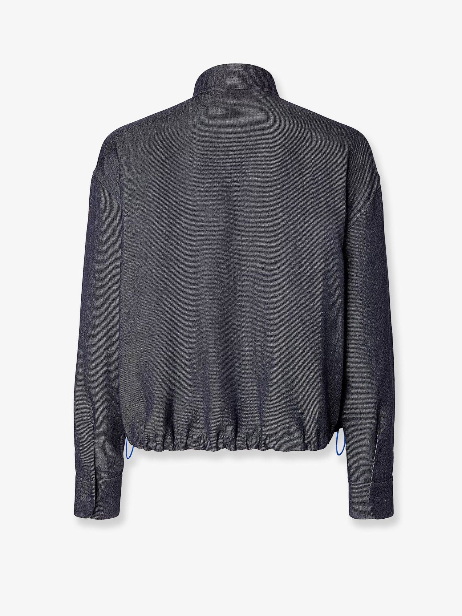 Fendi Reversible Denim Jacket With Embroidered Ff Logo Size US L / EU 52-54 / 3 - 2 Thumbnail